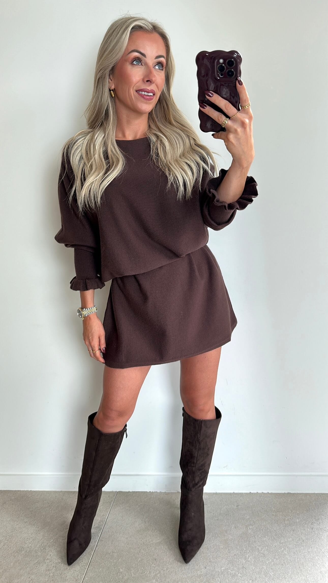DANIELLE Dress - brown