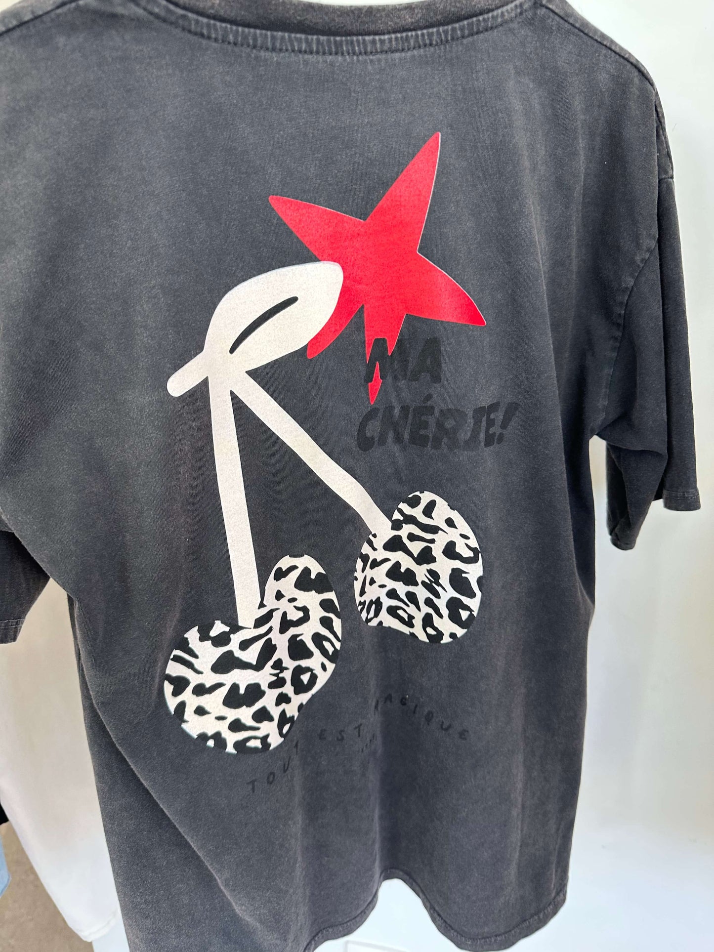 MA CHERIE T-shirt - washed black