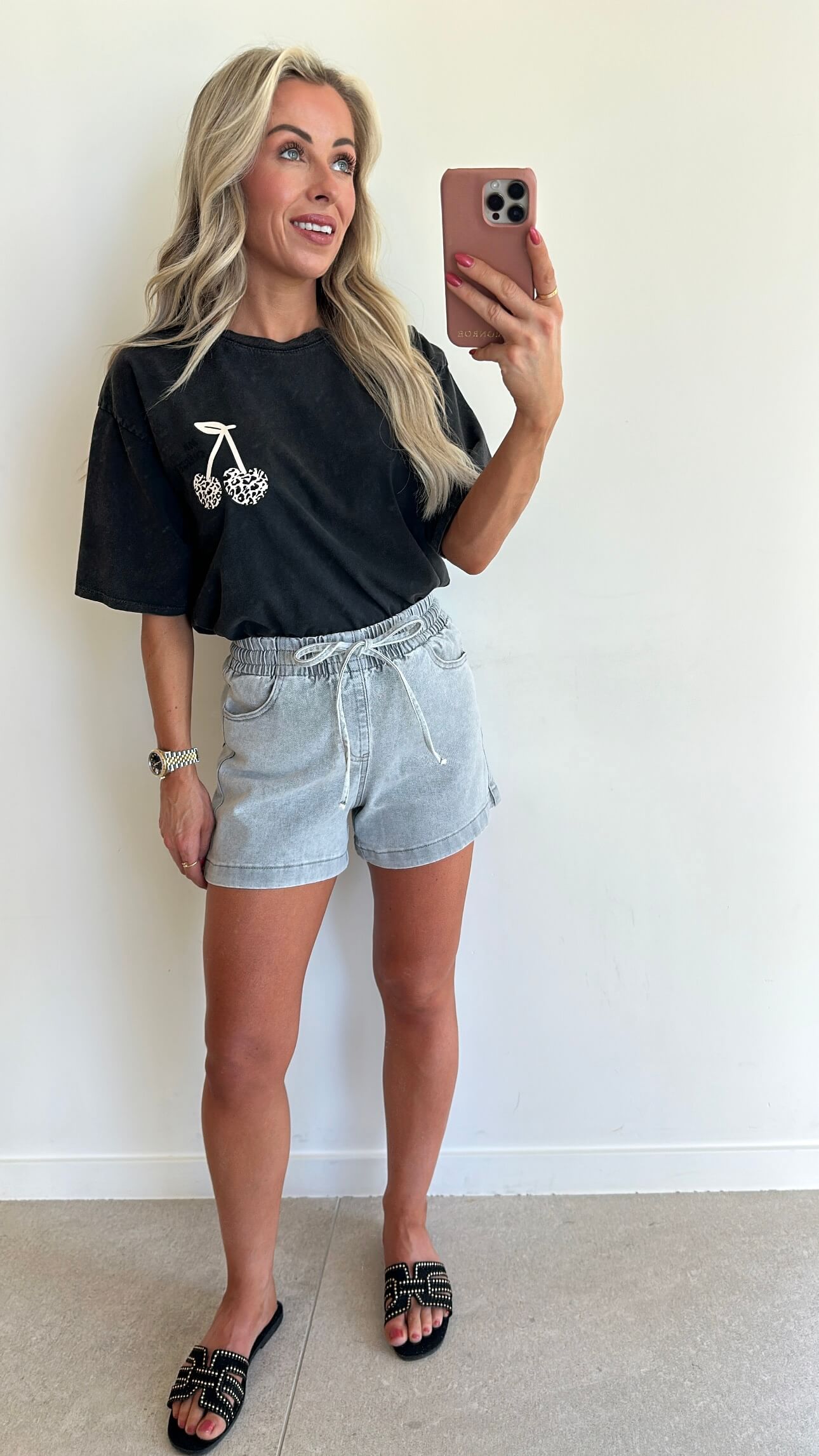 MA CHERIE T-shirt - washed black