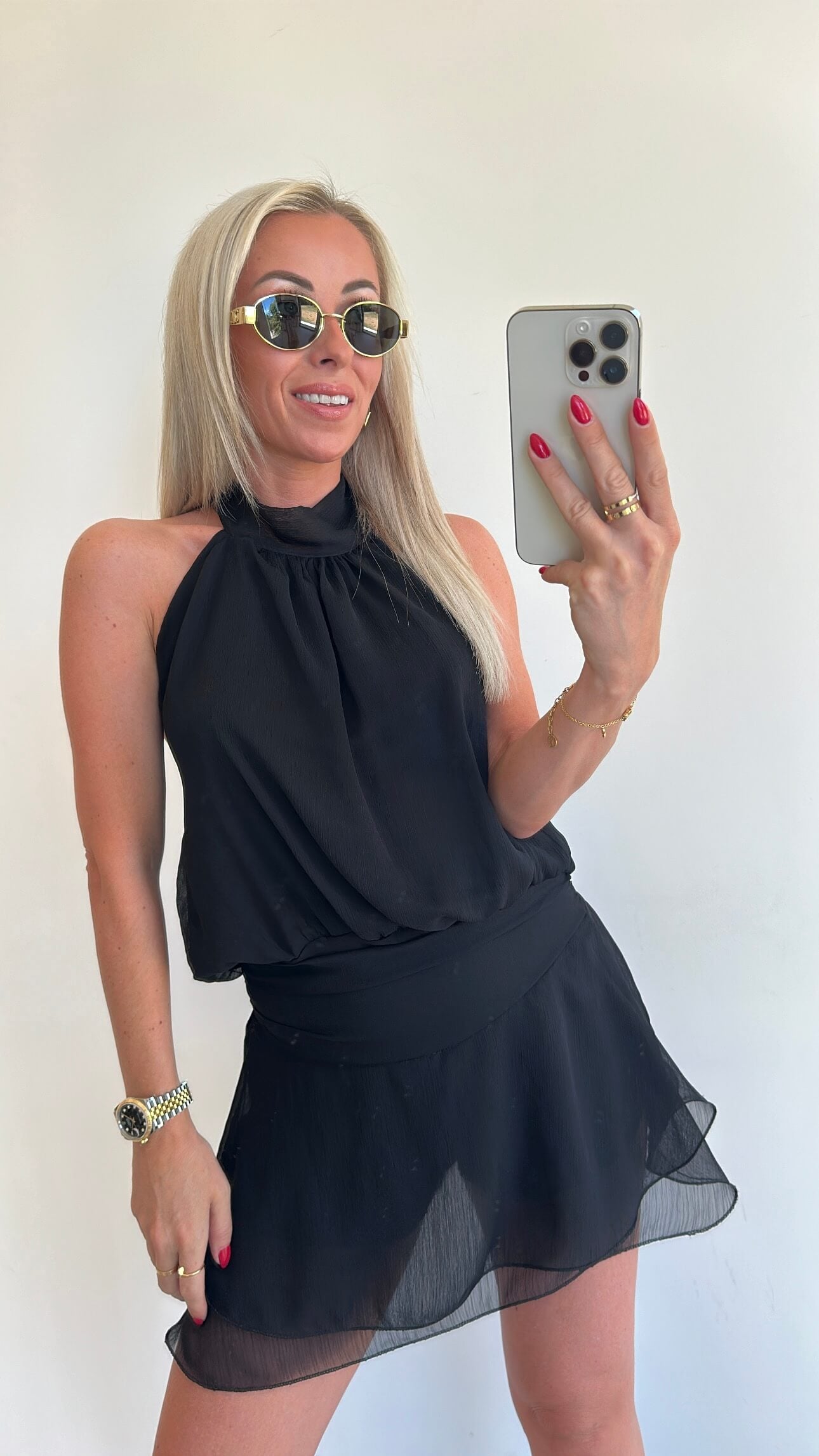 PENELOPE Playsuit - black