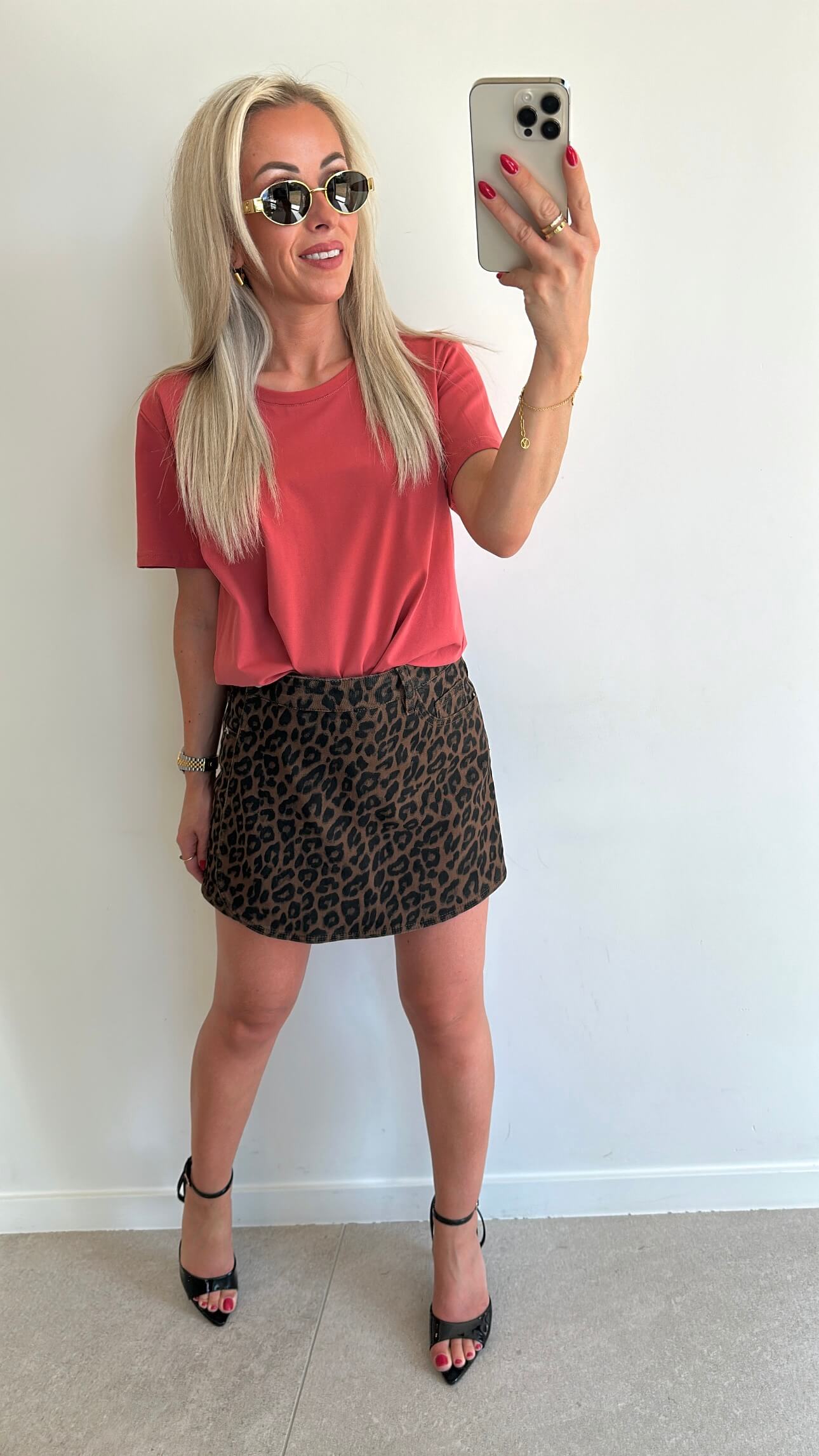 TOMIE T-shirt - terracotta