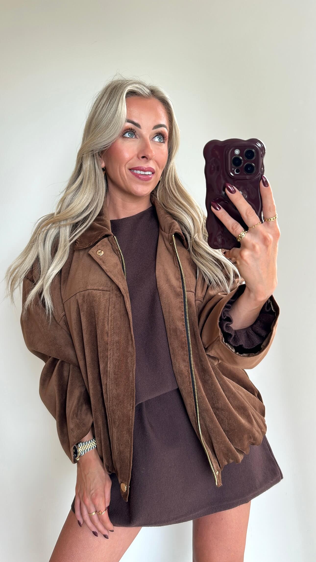 TIKTOK Jacket - camel