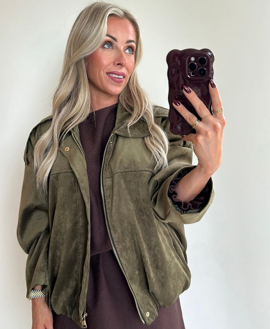 TIKTOK Jacket - khaki