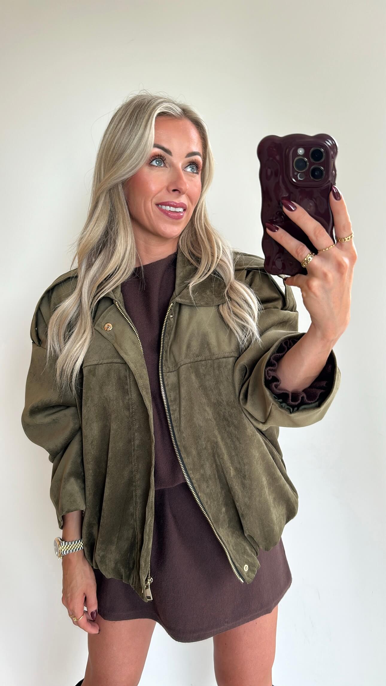 TIKTOK Jacket - khaki