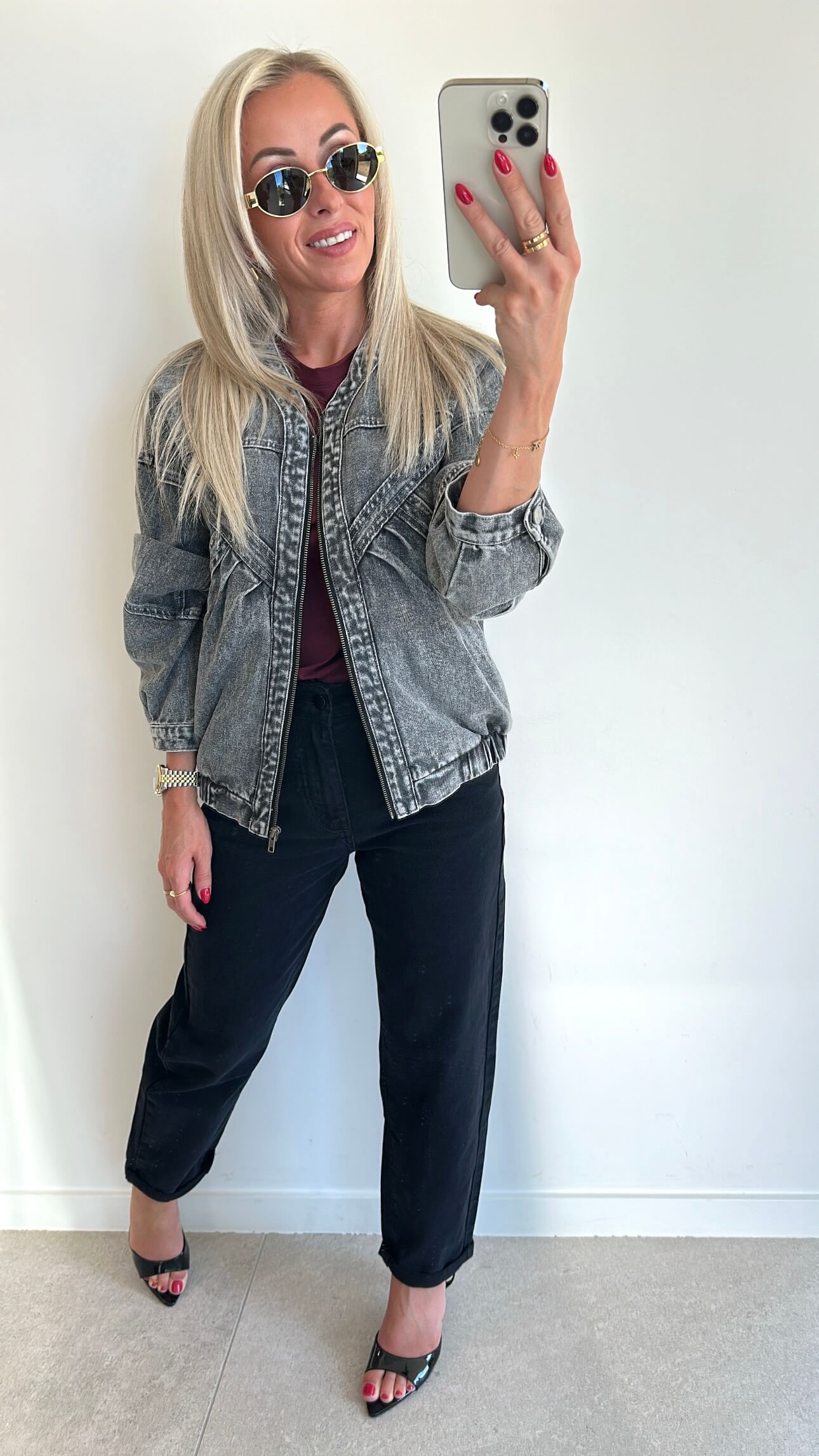 BABS Bomber Jacket - washed grey