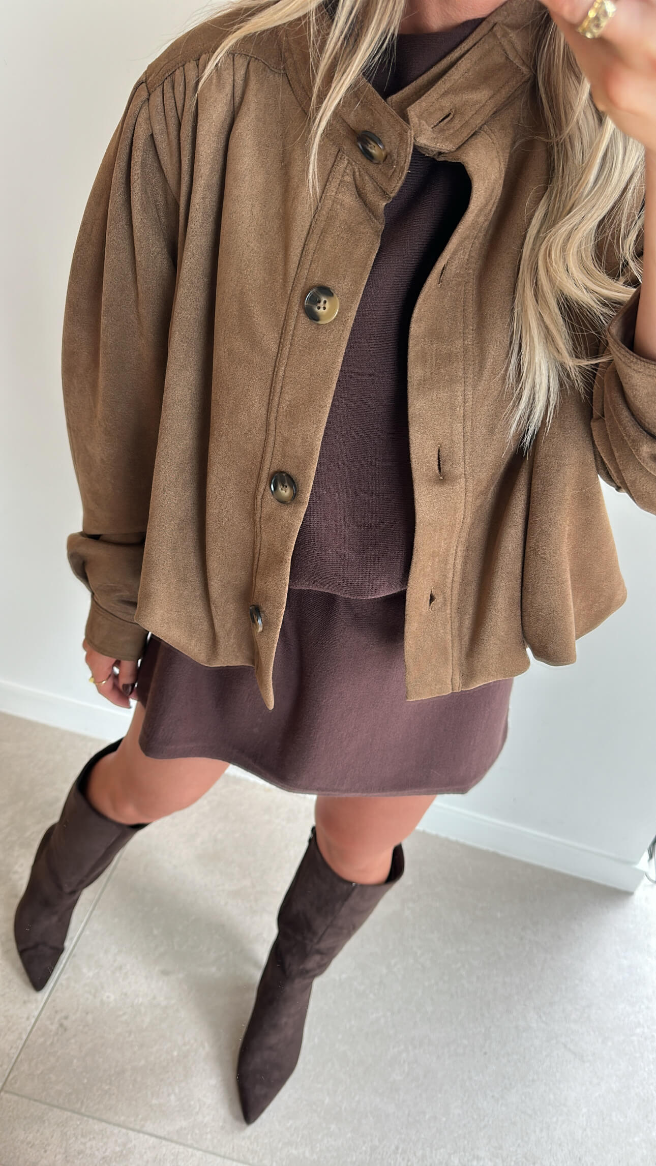 FASHIONISTA Jacket - camel