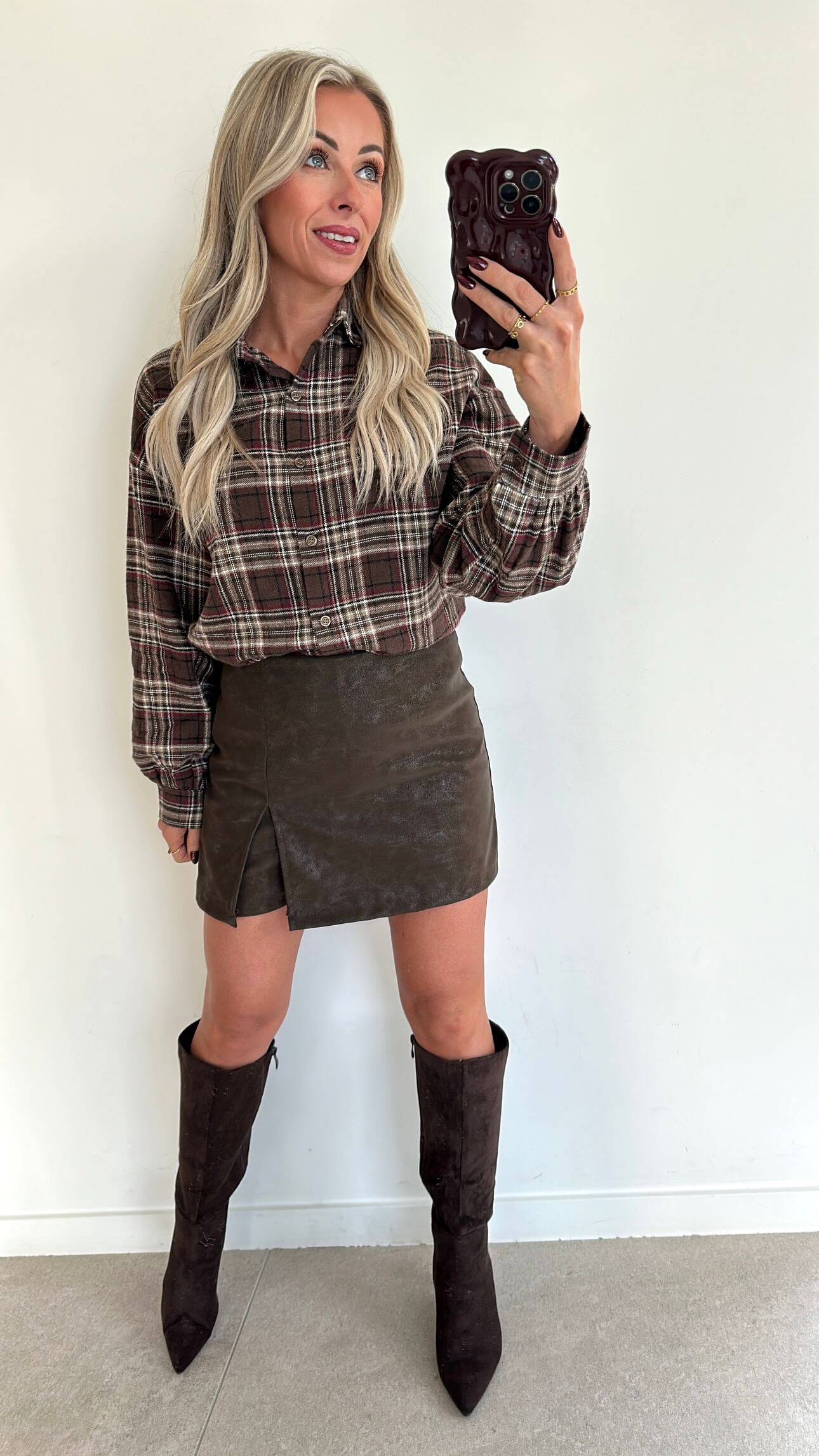 MAY Skort - brown