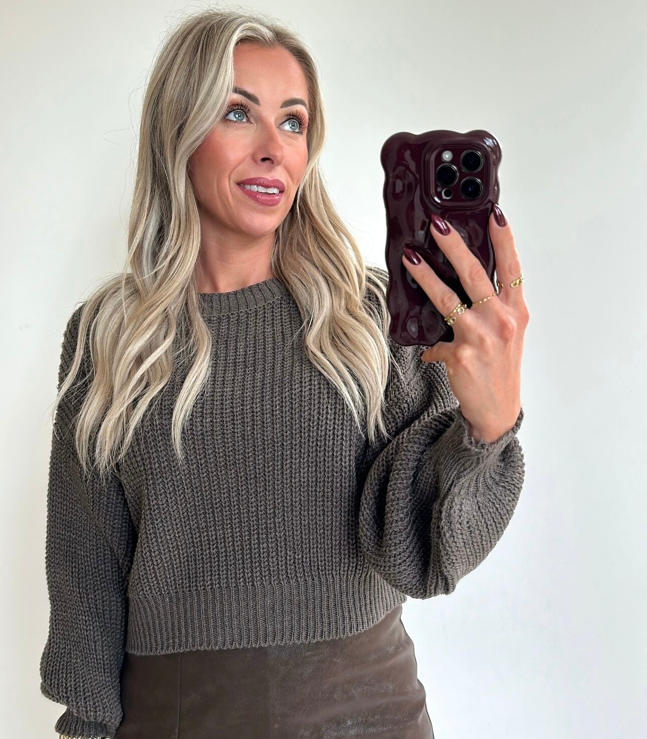 POLINA Pull - taupe