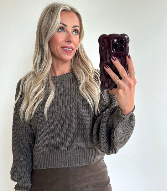 POLINA Pull - taupe