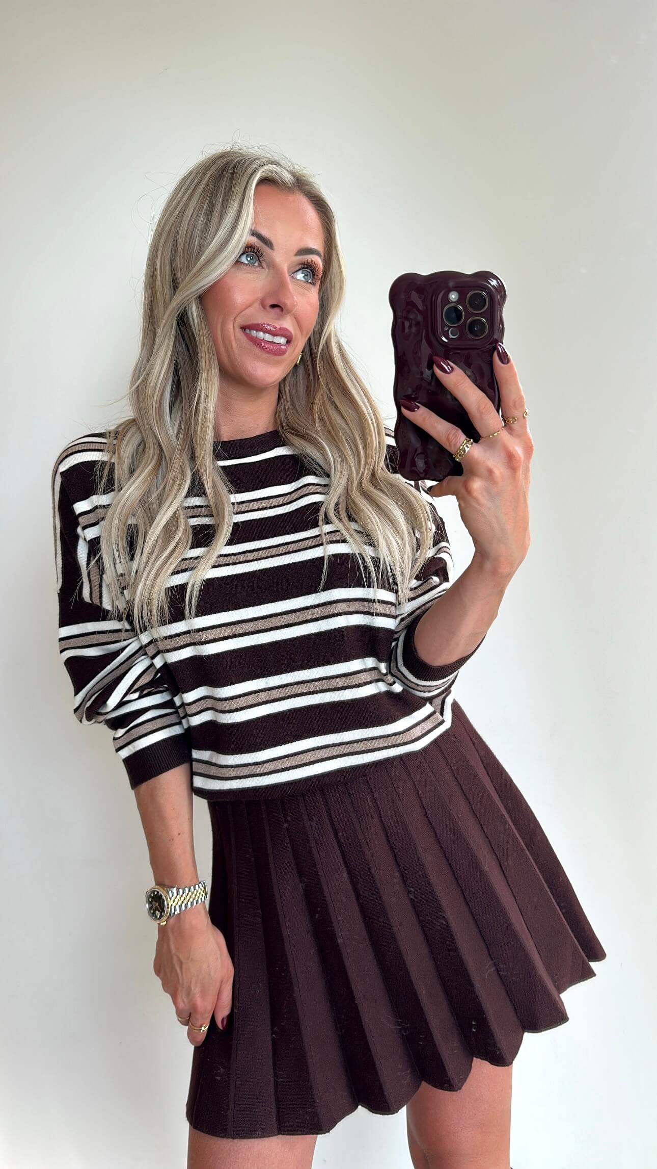 SASSIE Skirt - brown