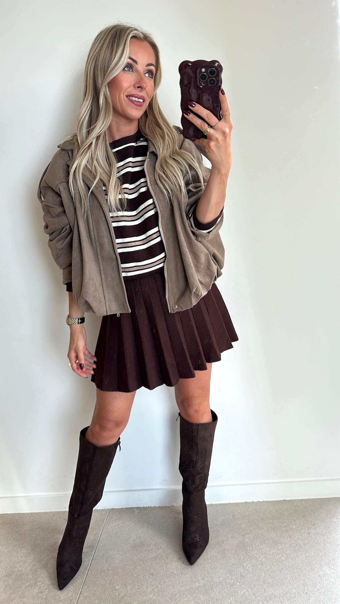 SASSIE Skirt - brown