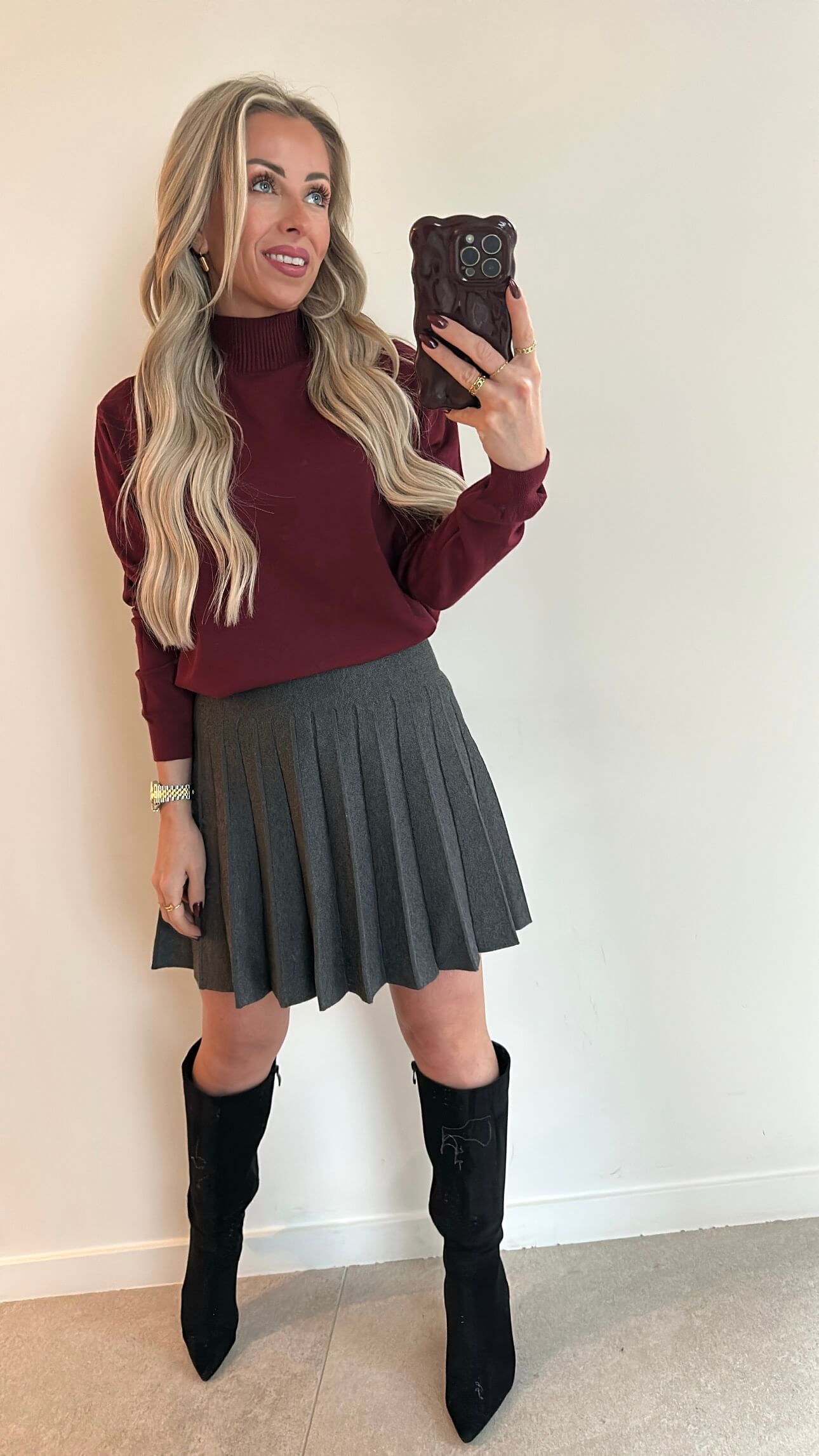 SASSIE Skirt - grey