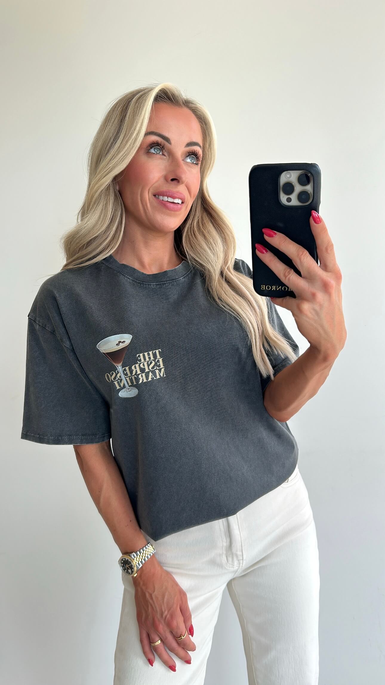 ESPRESSO MARTINI T-shirt - washed black