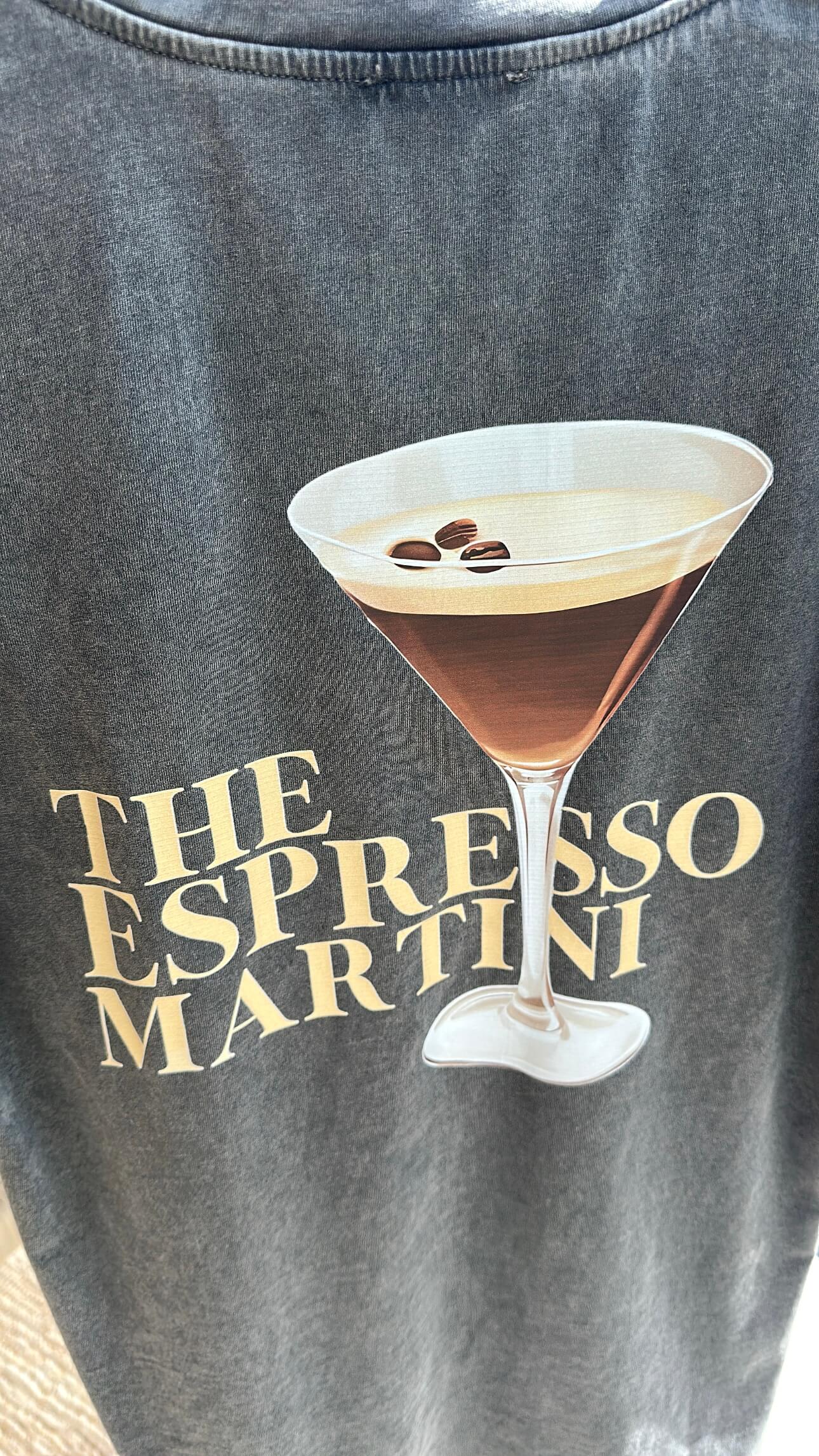 ESPRESSO MARTINI T-shirt - washed black