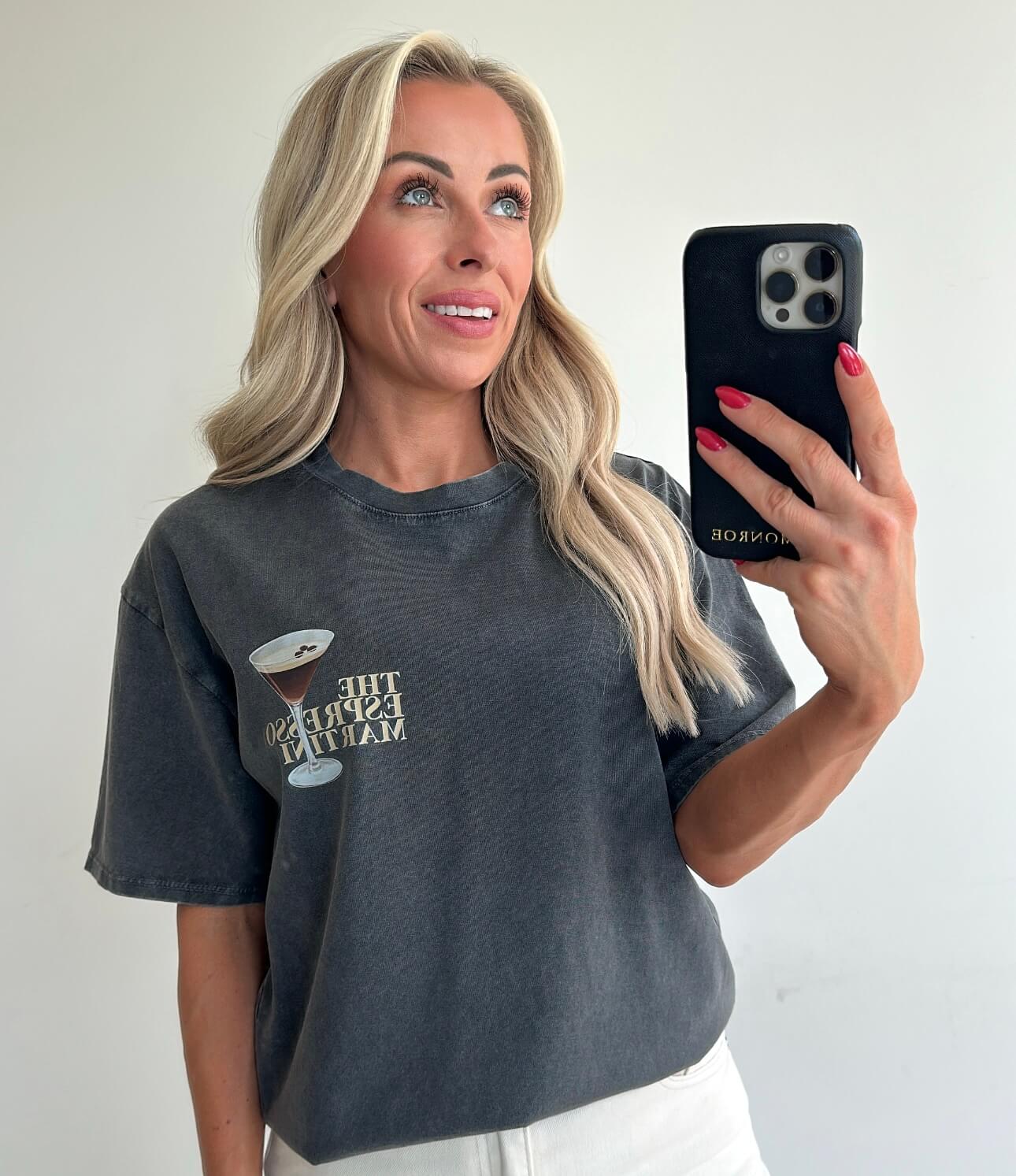 ESPRESSO MARTINI T-shirt - washed black