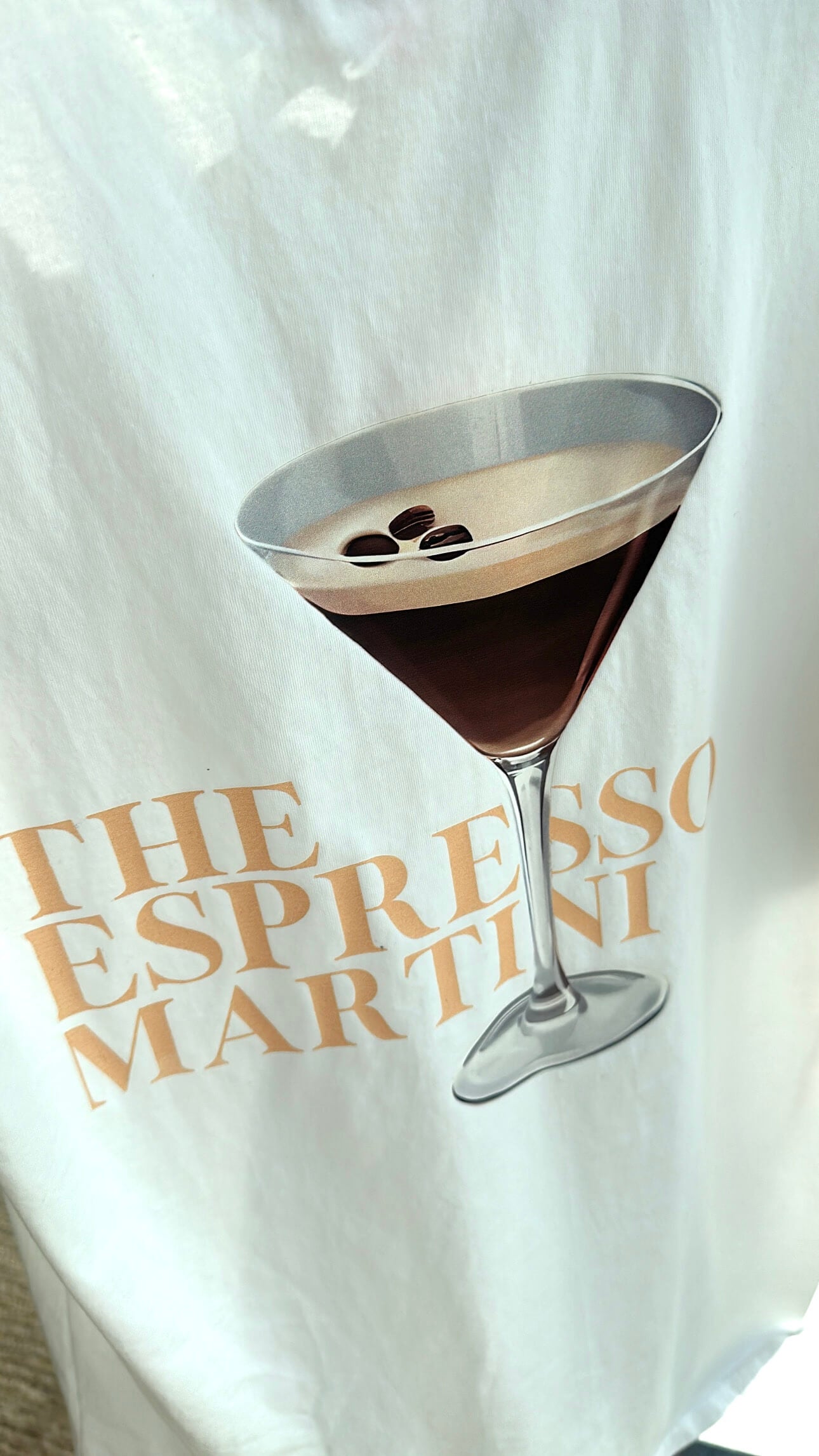 ESPRESSO MARTINI T-shirt - white