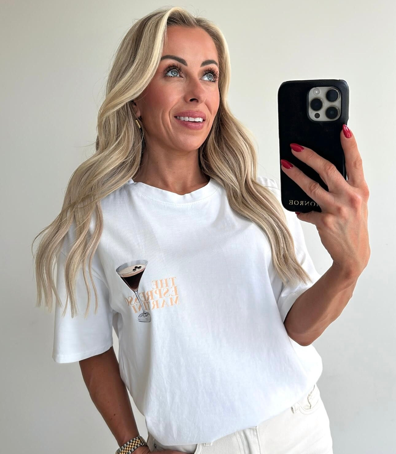 ESPRESSO MARTINI T-shirt - white