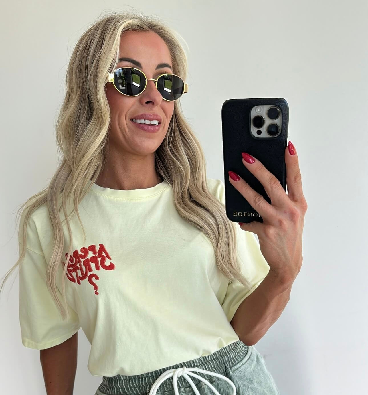 APEROL T-shirt - yellow