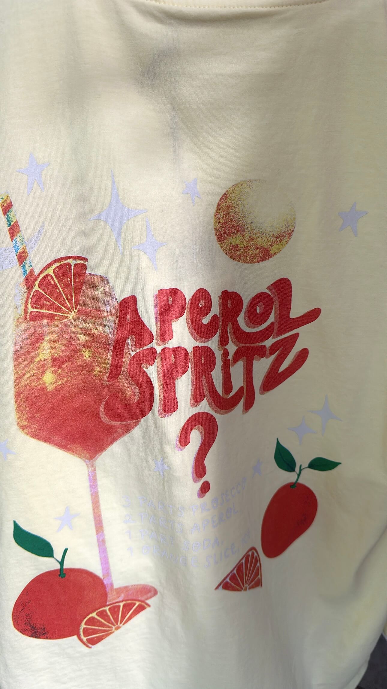 APEROL T-shirt - yellow