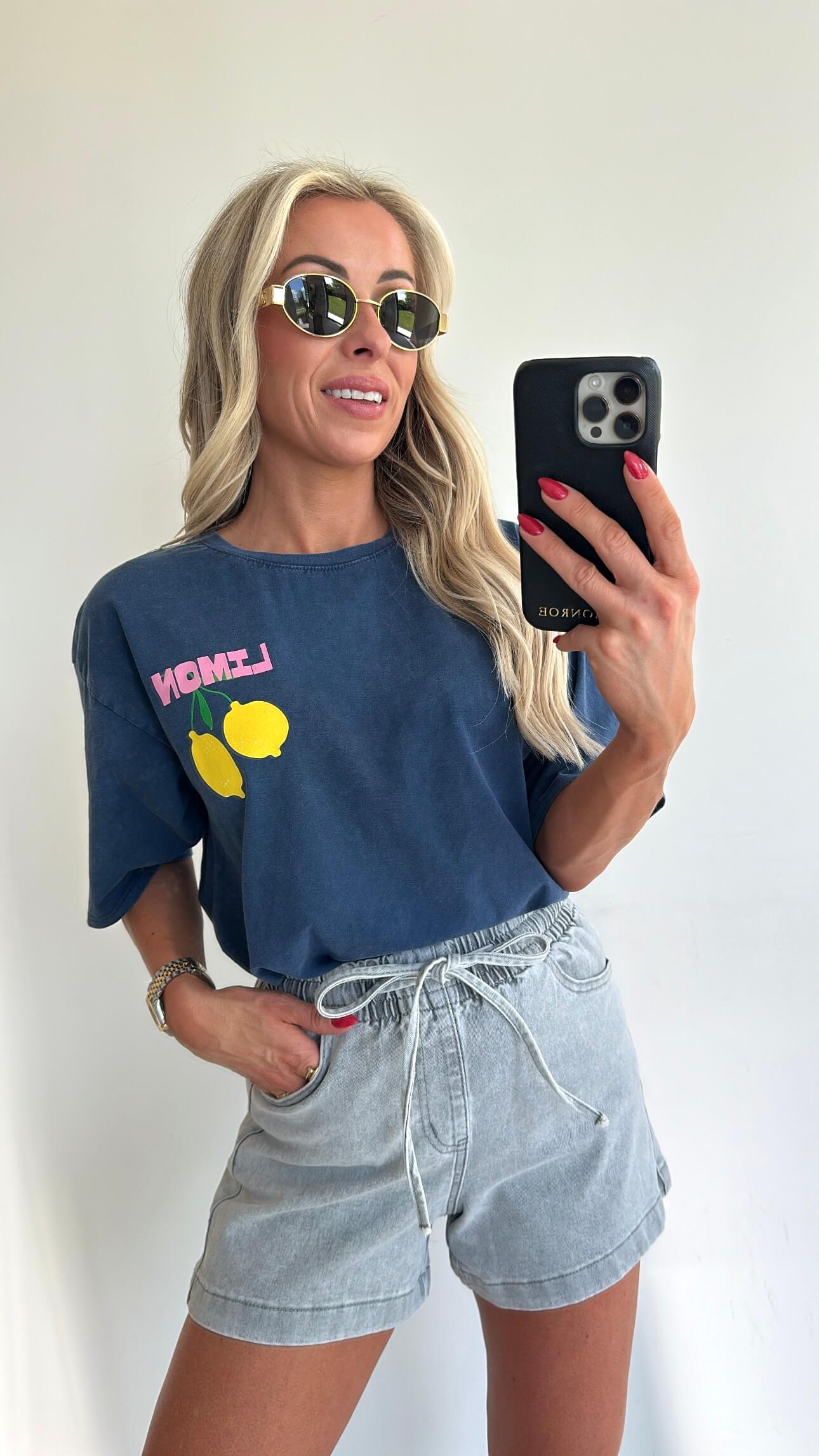 LIMONCELLO T-shirt - navy