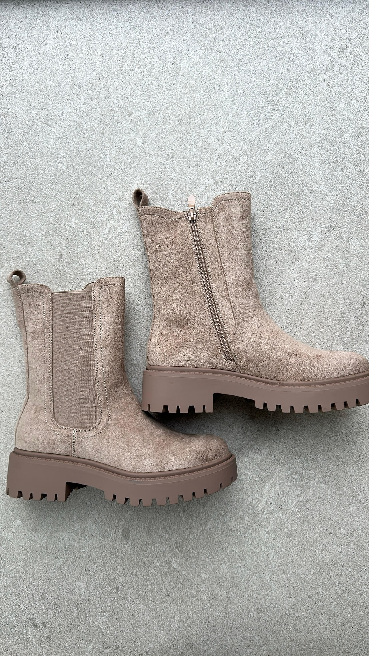BROWNIE Boots - taupe