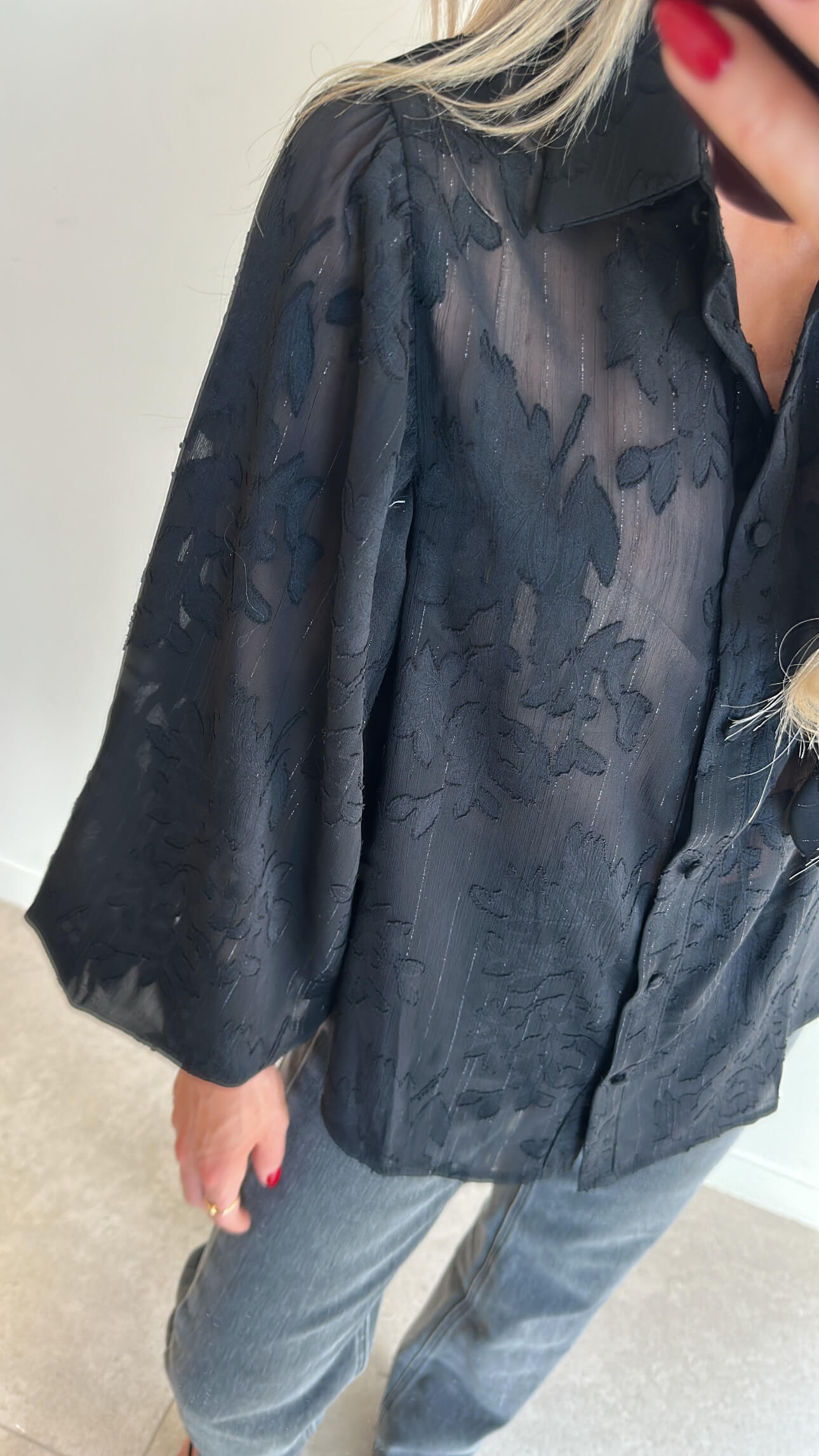 BELLE Blouse - black