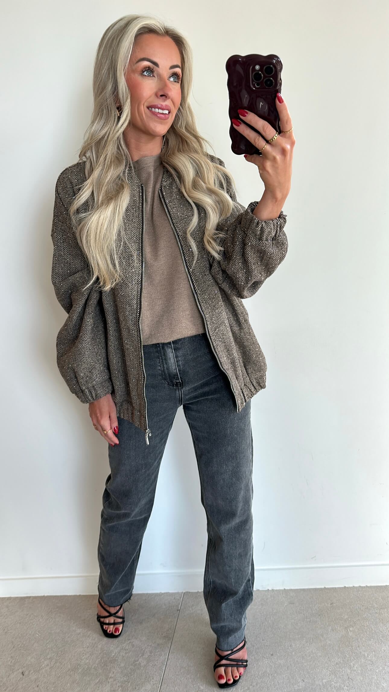 BLISS Bomber - taupe