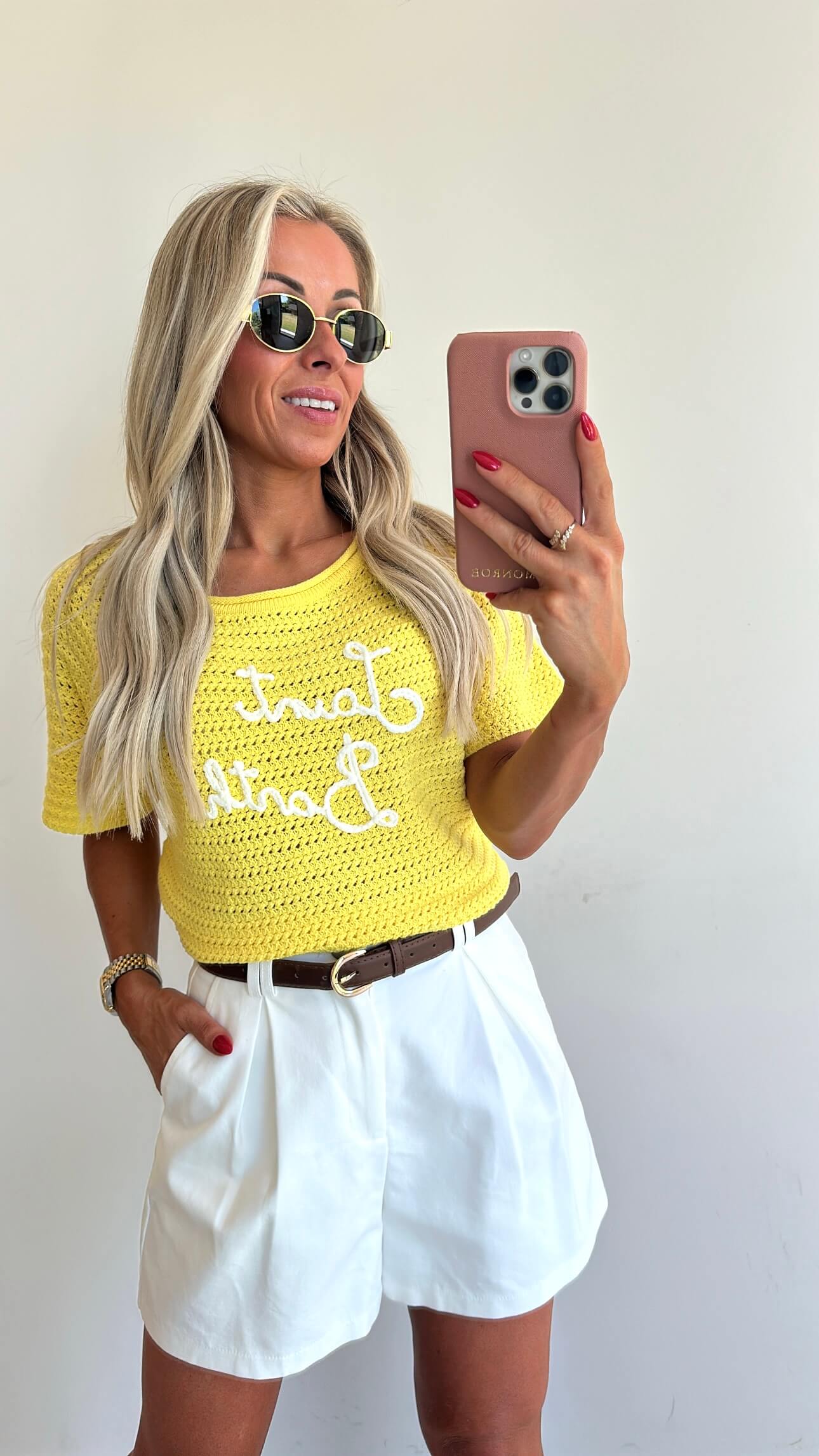 SAINT BARTH Top - yellow