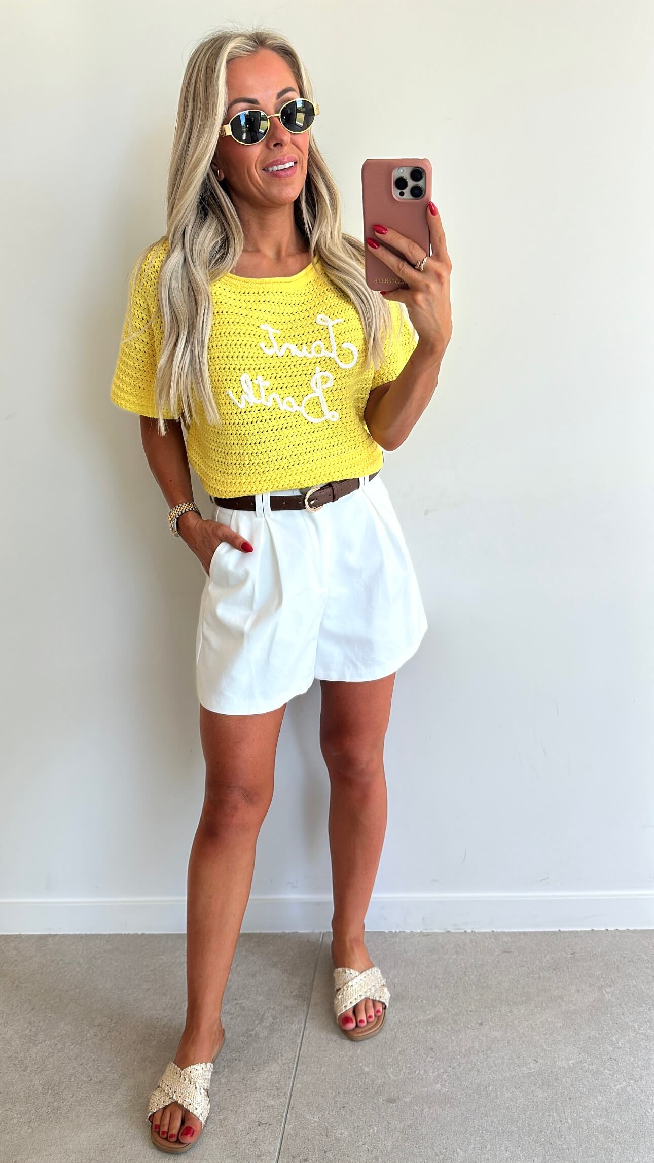 SAINT BARTH Top - yellow