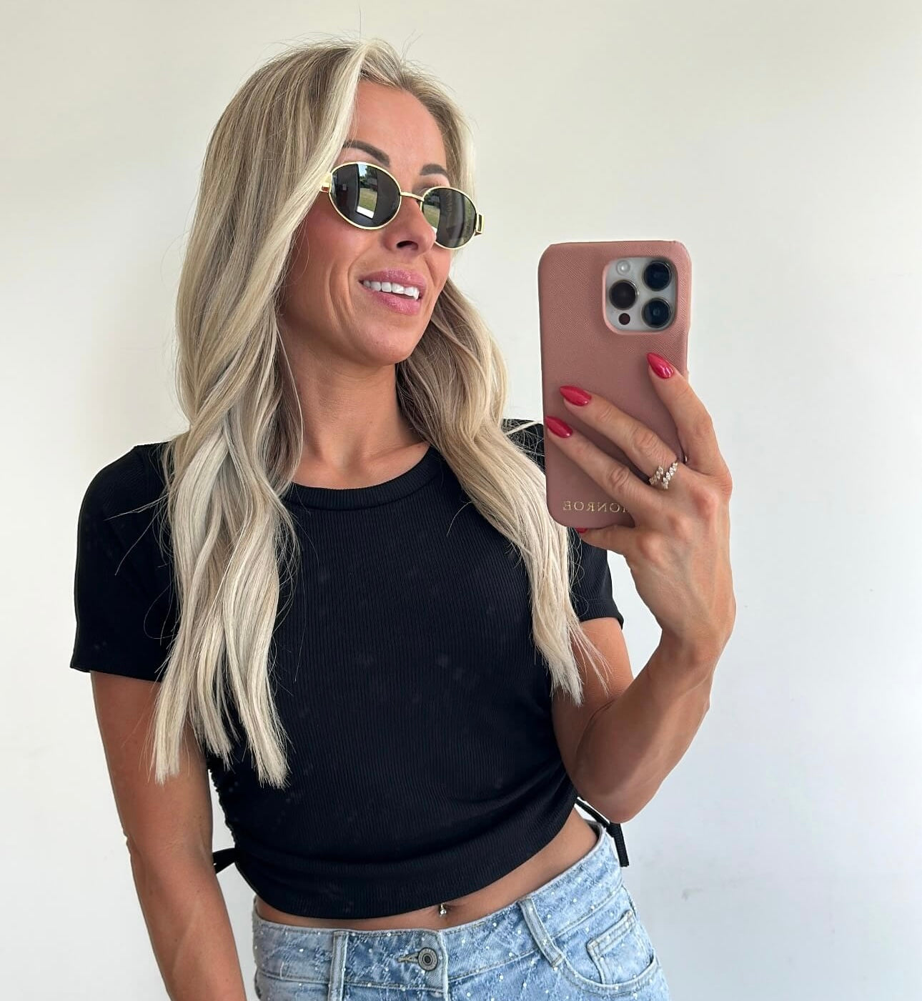 PERFECT CROP Top - black