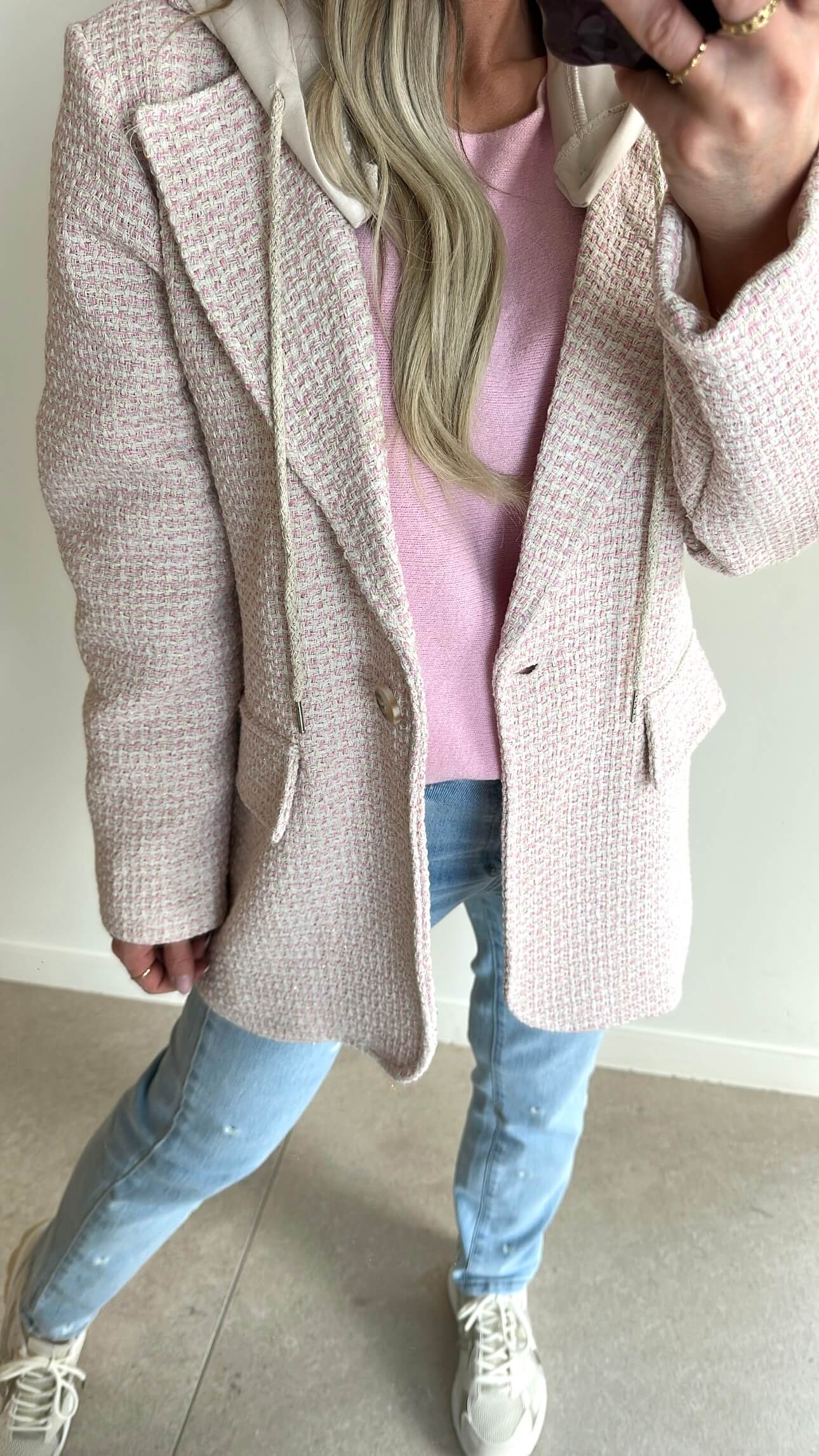 PARIS Blazer - baby pink