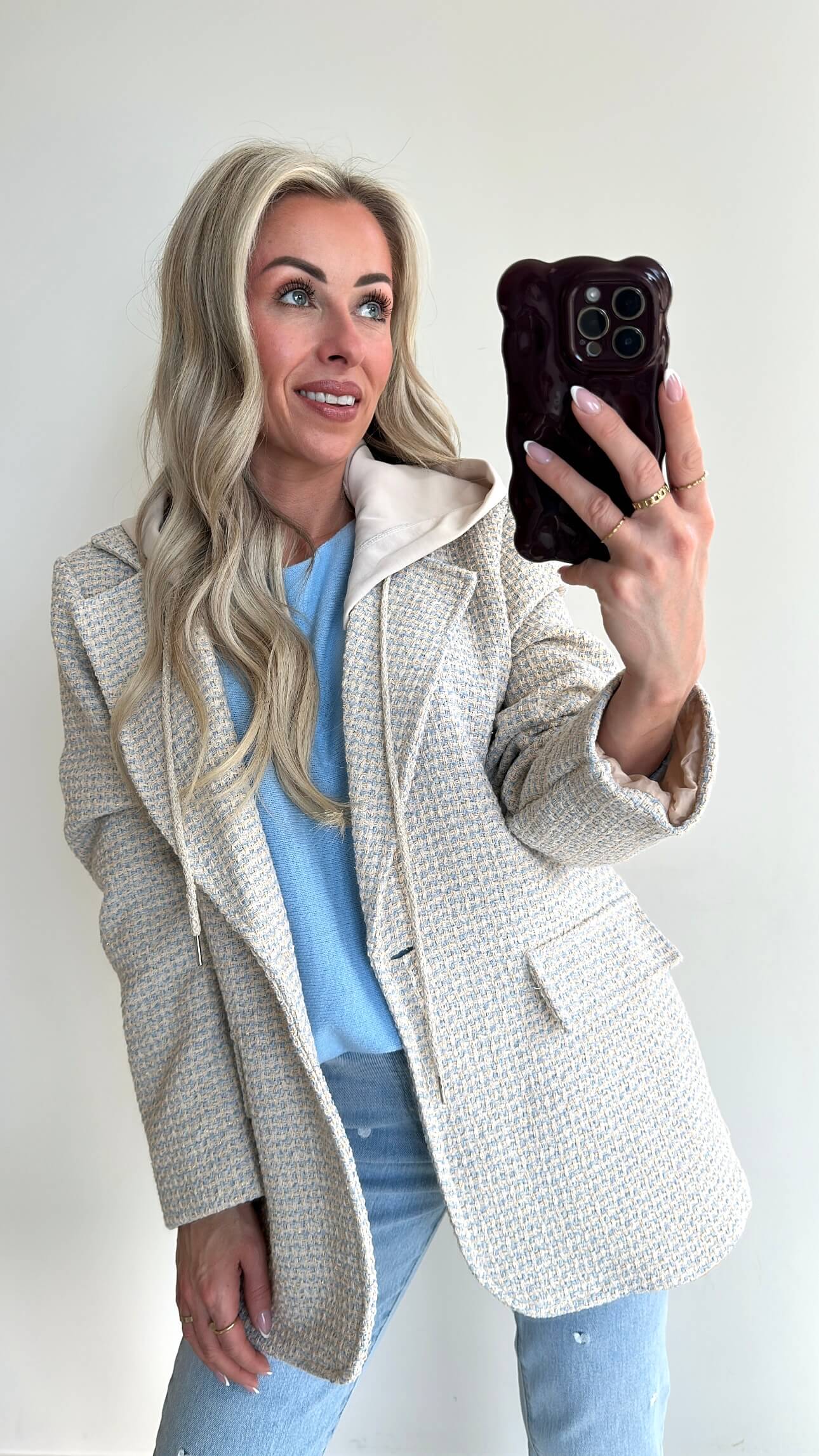 PARIS Blazer - baby blue