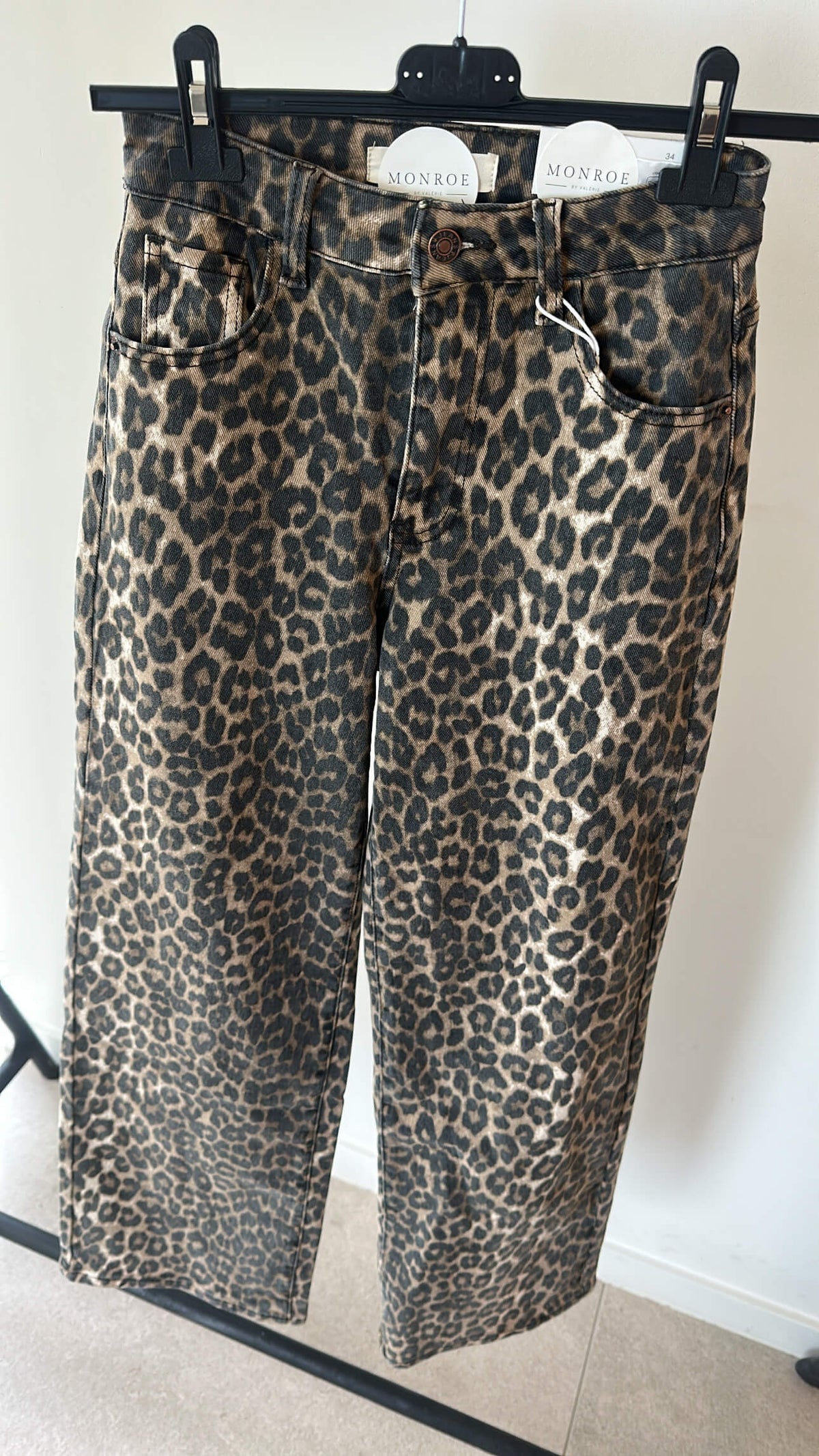 DAD FIT Jeans - leopard