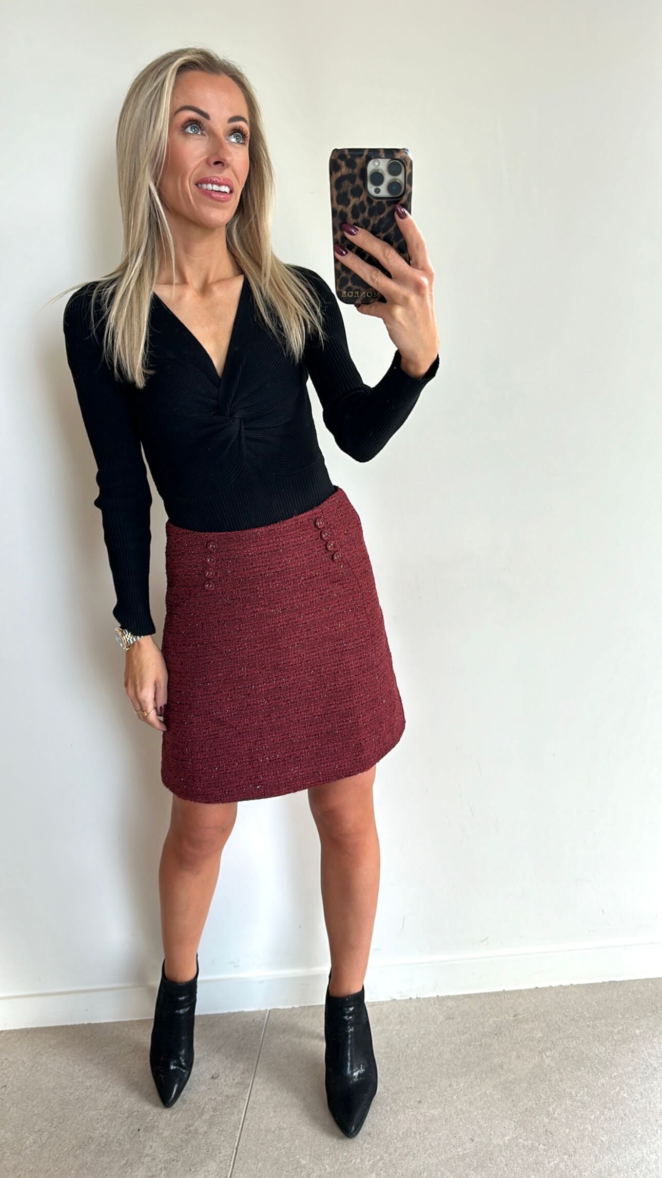 VIVI Skirt - bordeaux