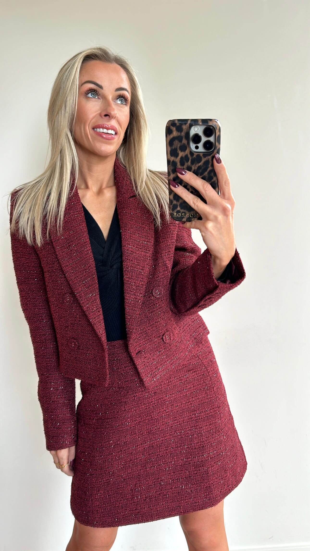 VIVI Skirt - bordeaux