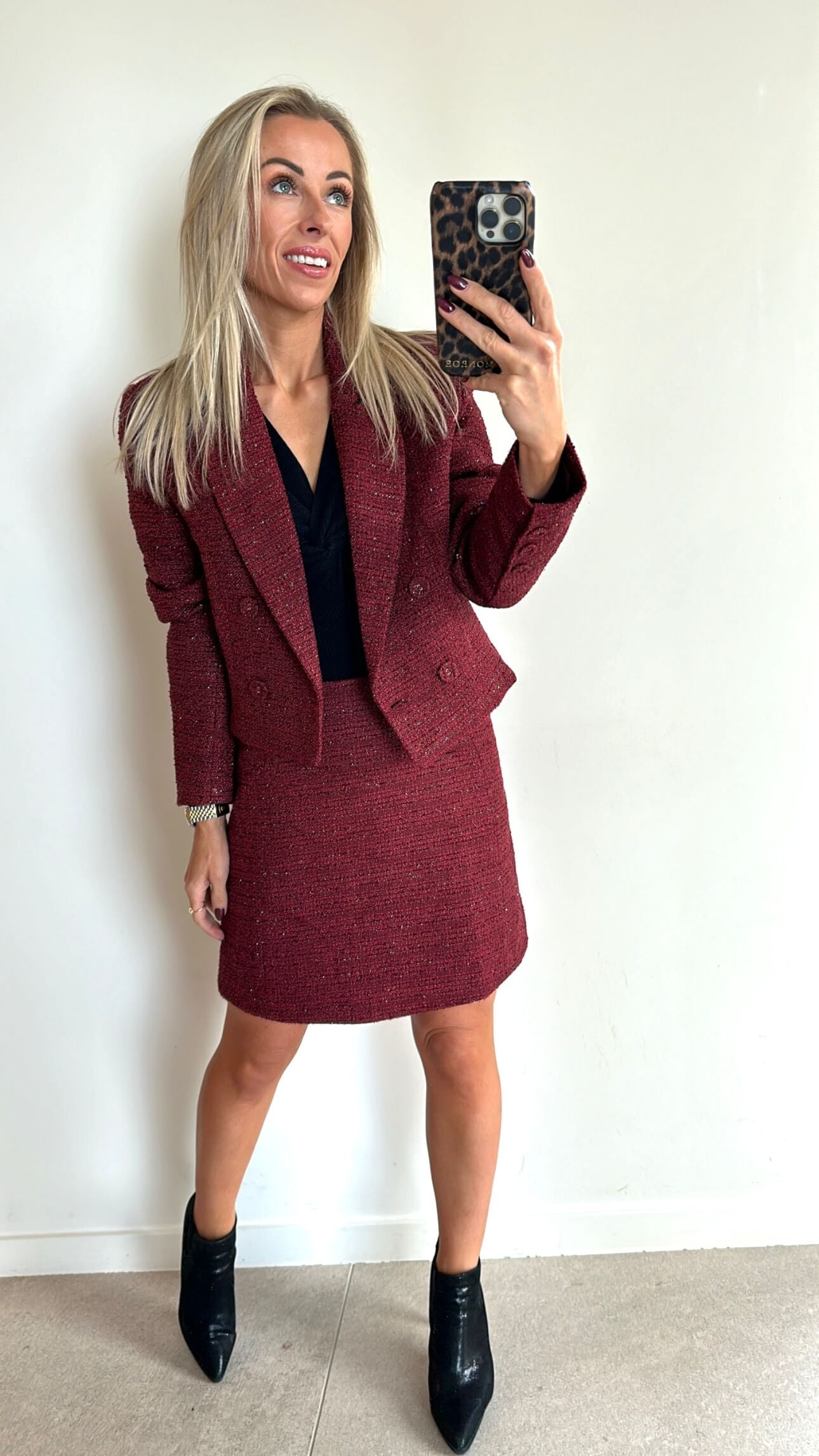 VIVI Skirt - bordeaux