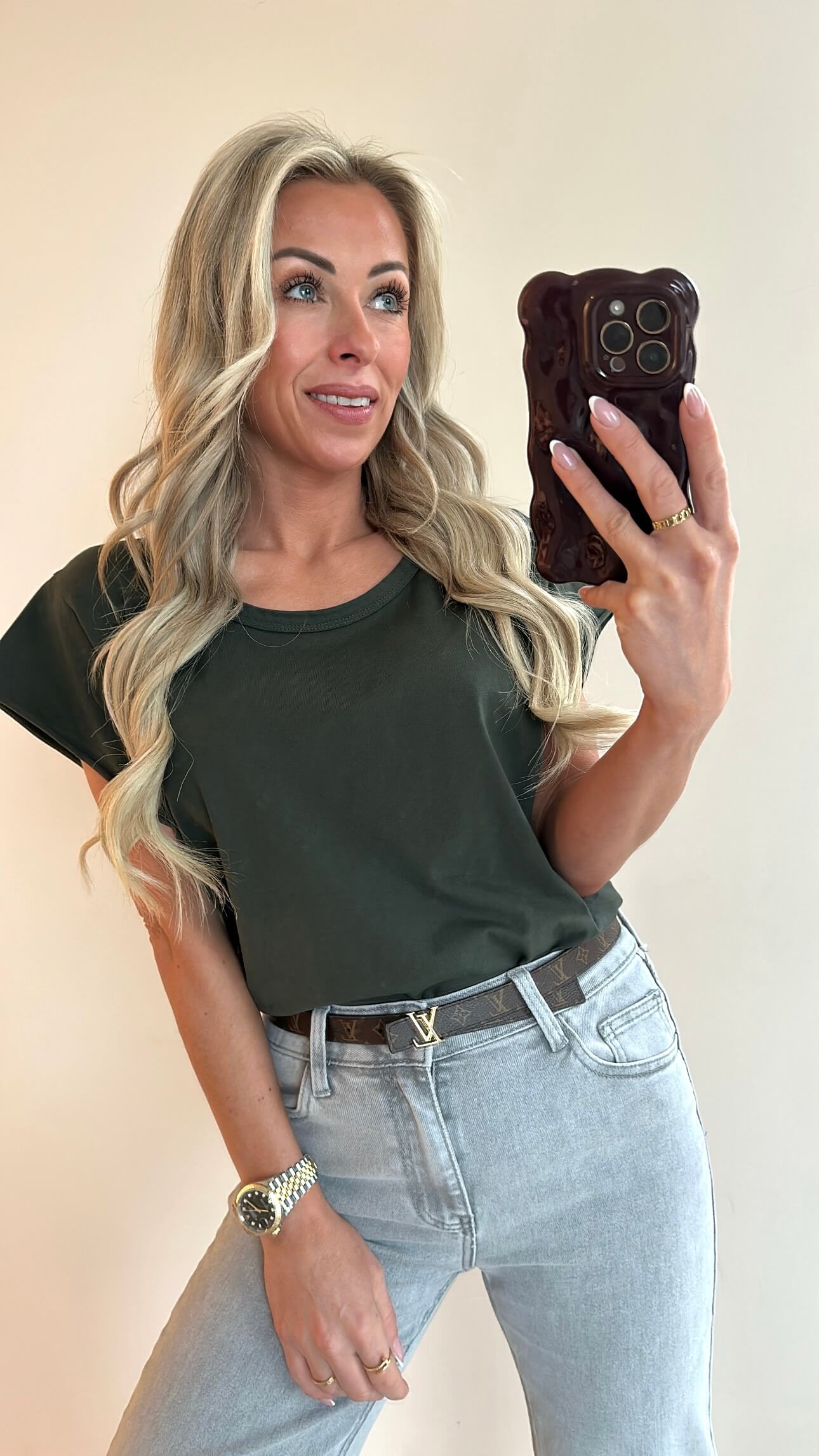 NOVIE T-shirt - khaki