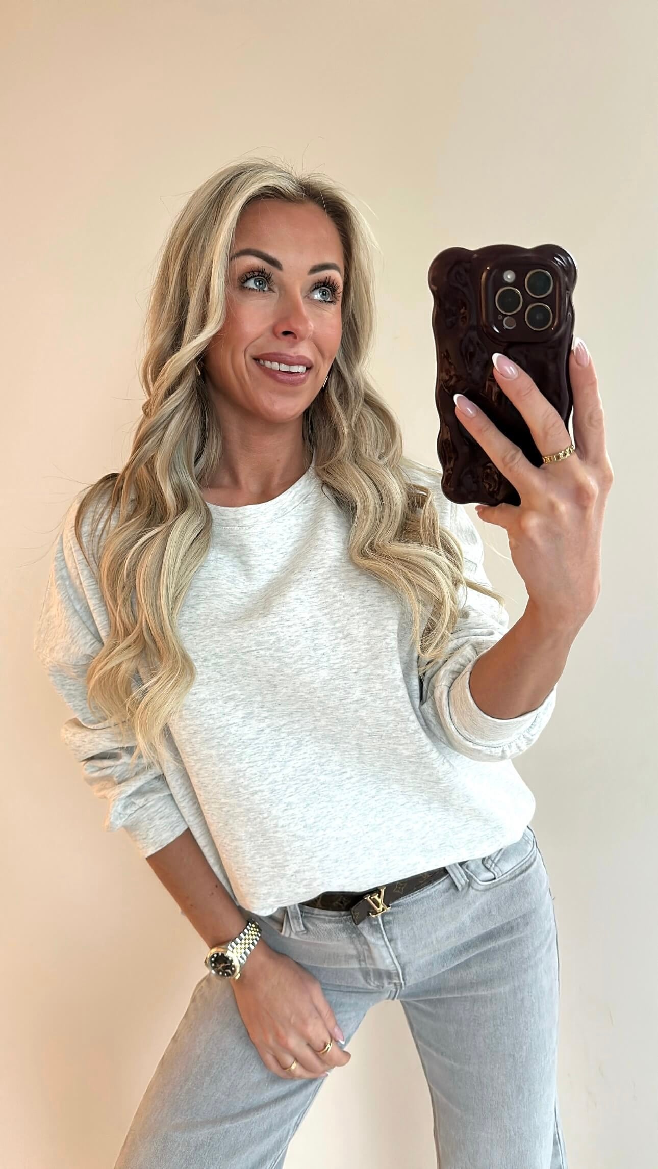SILVIE Sweater - grey