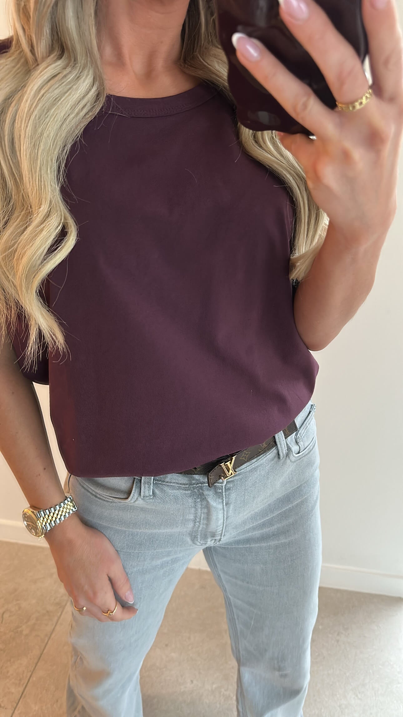 NOVIE T-shirt - plum