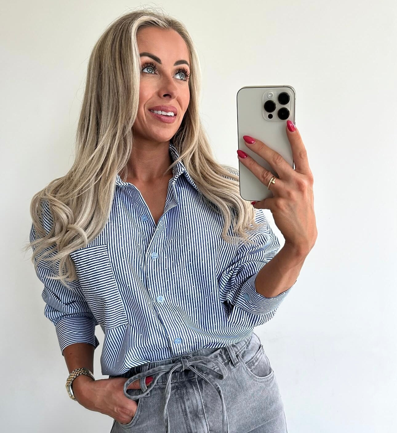 BELLIE Blouse - jeans blue
