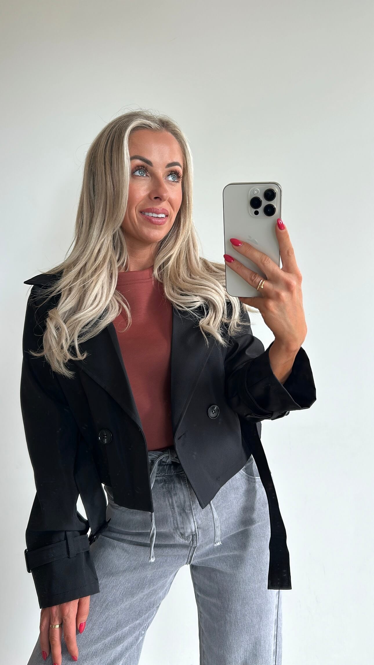 TOMIE Trench - black