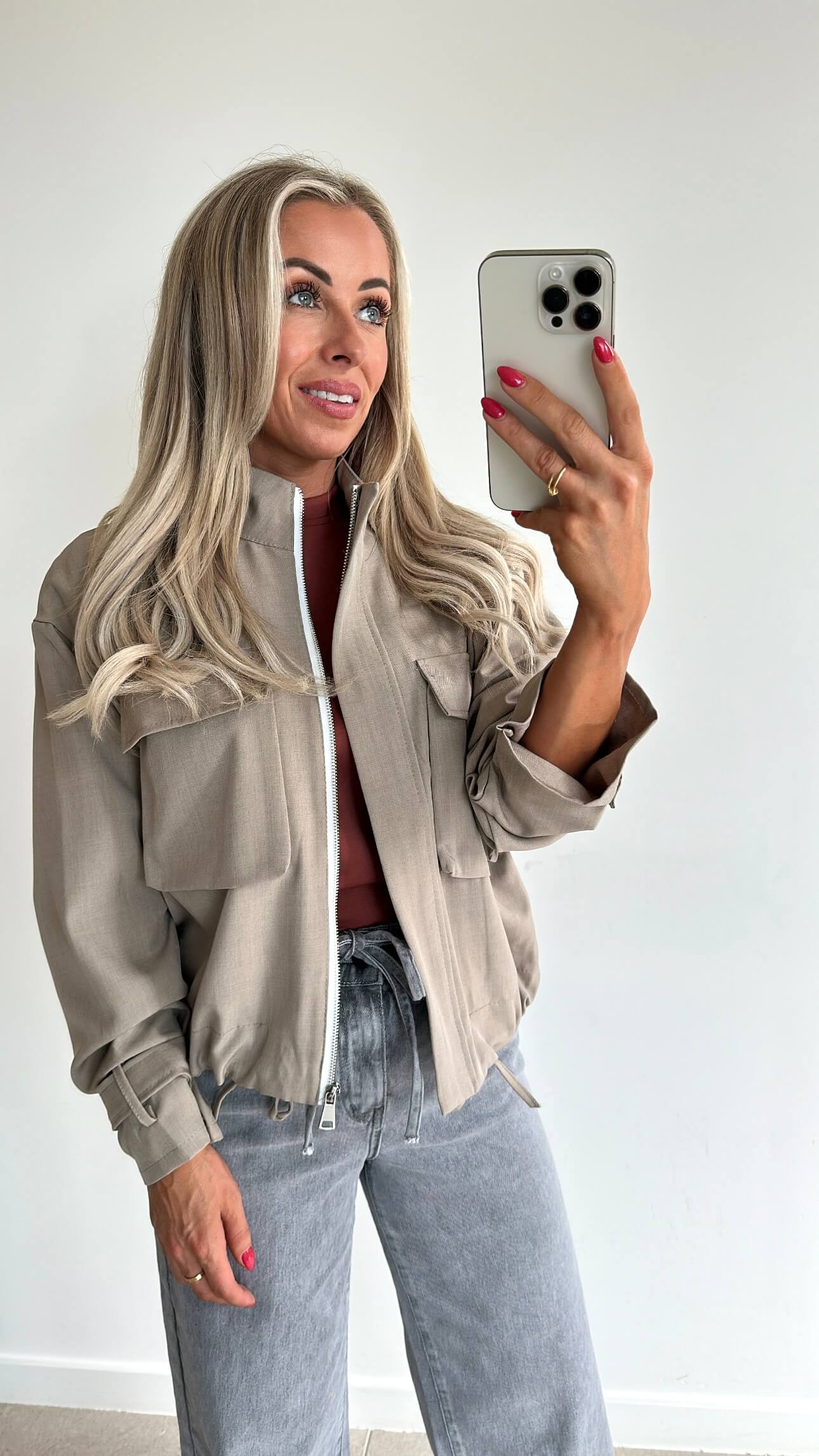 JADE Jacket - taupe