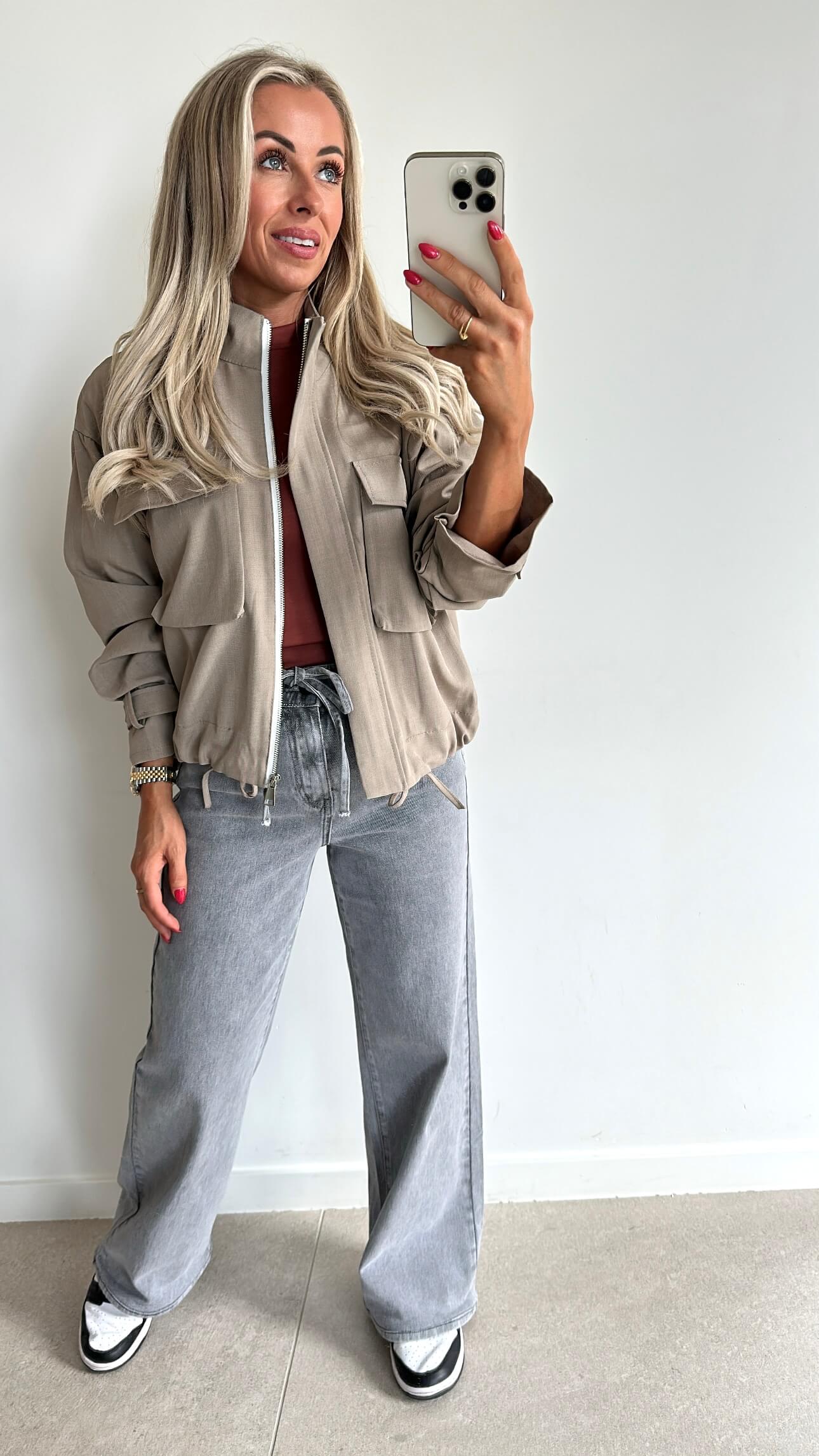 JADE Jacket - taupe