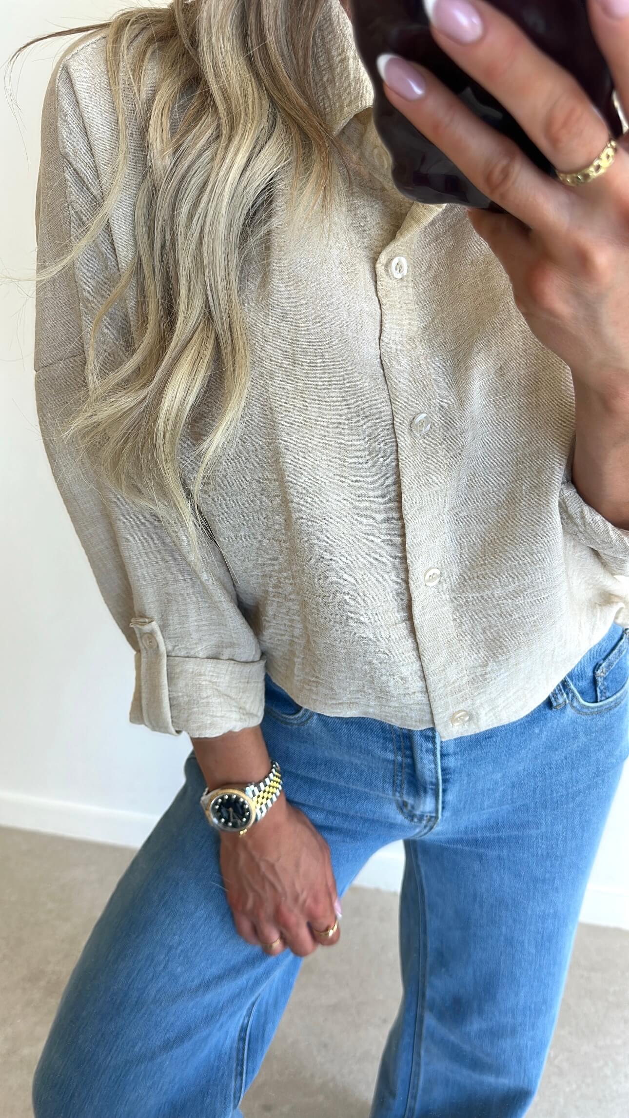 BIBI Blouse - beige