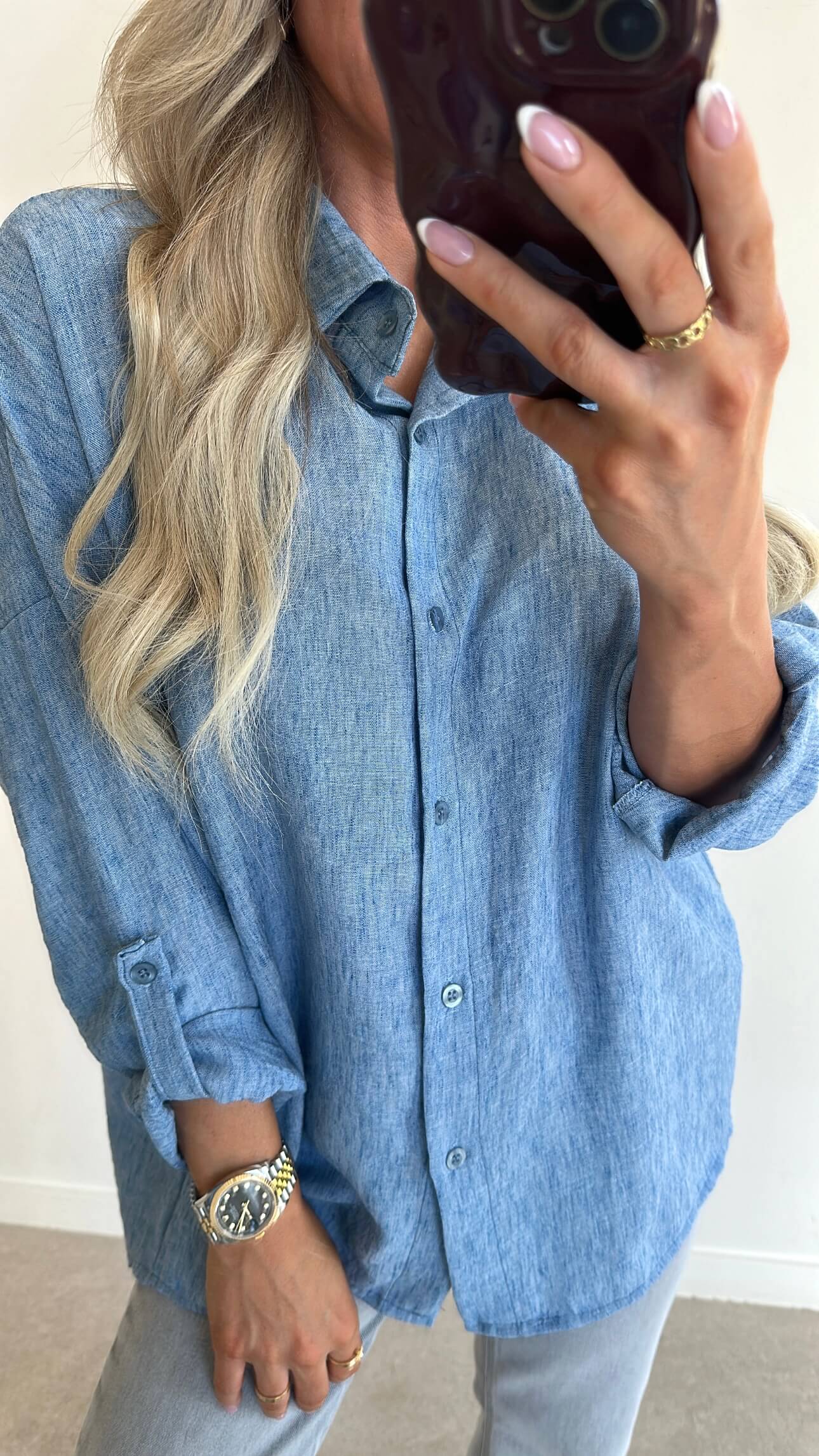 BIBI Blouse - blue
