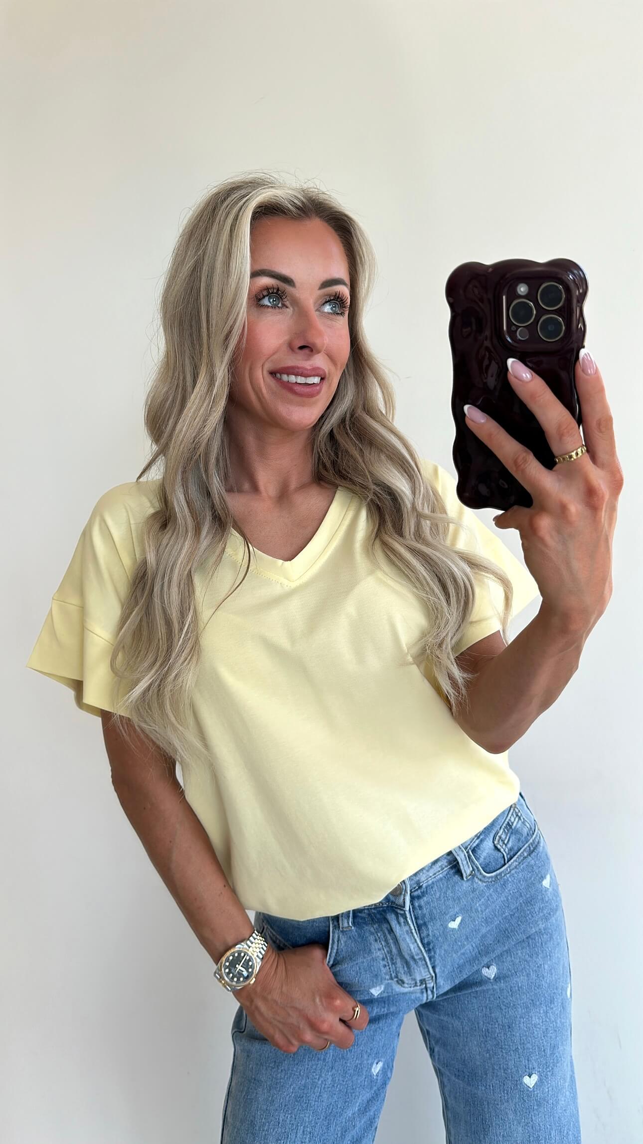 NOVA T-shirt - sunshine yellow