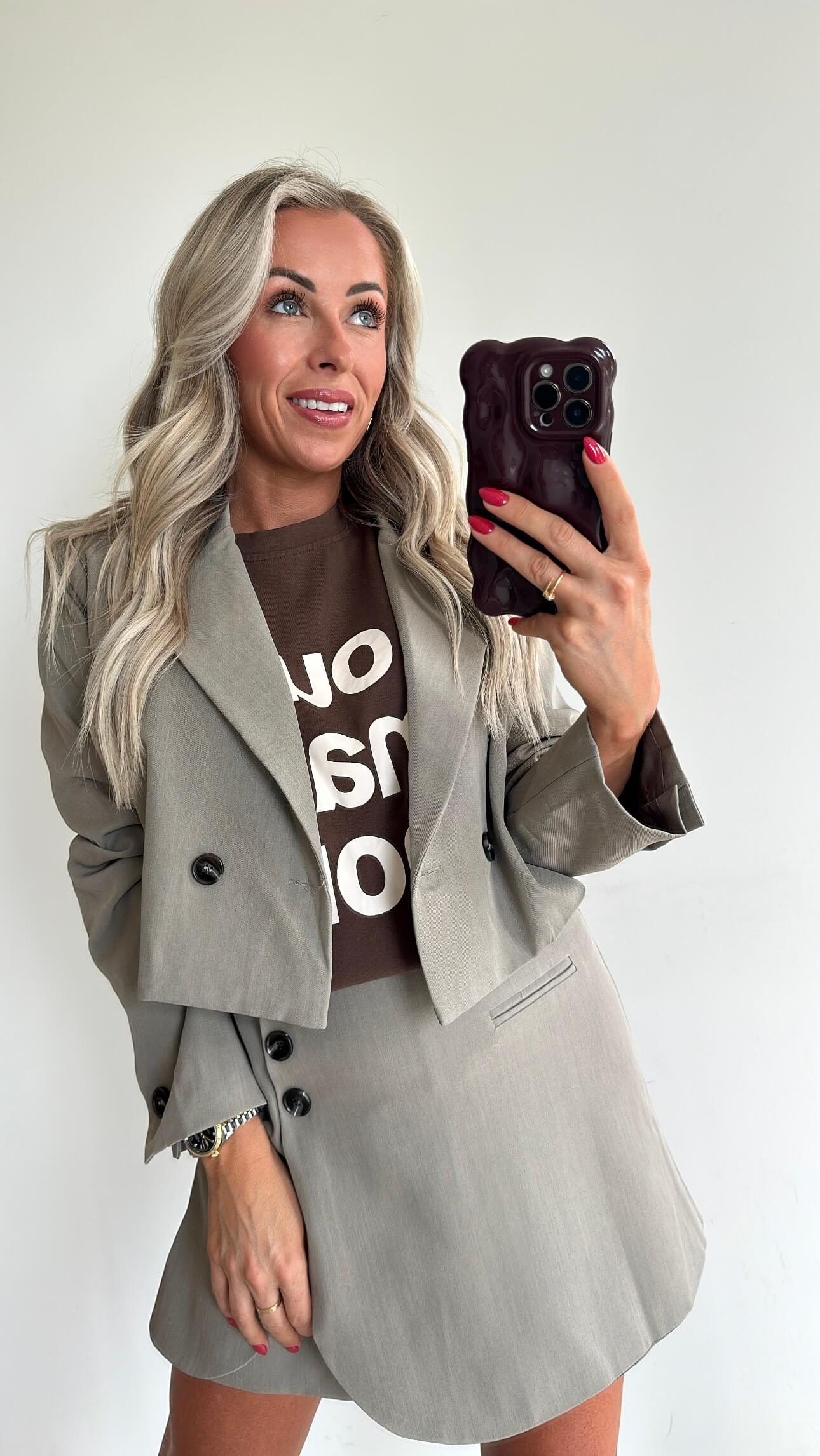 SOPHIA Blazer - taupe