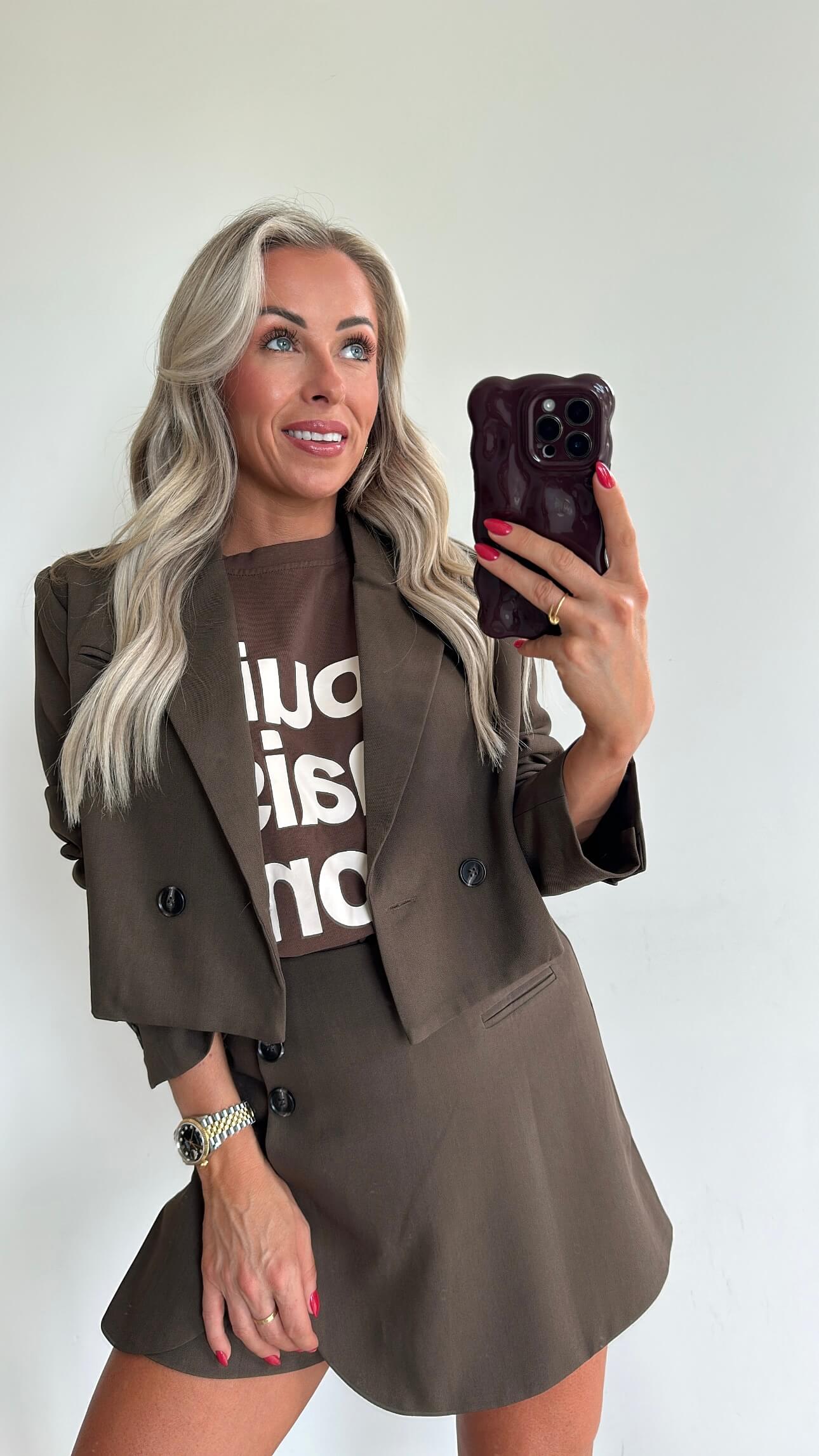 SOPHIA Blazer - choco