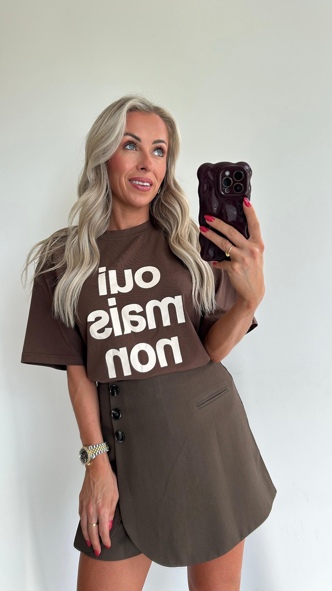 OUI MAIS NON T-shirt