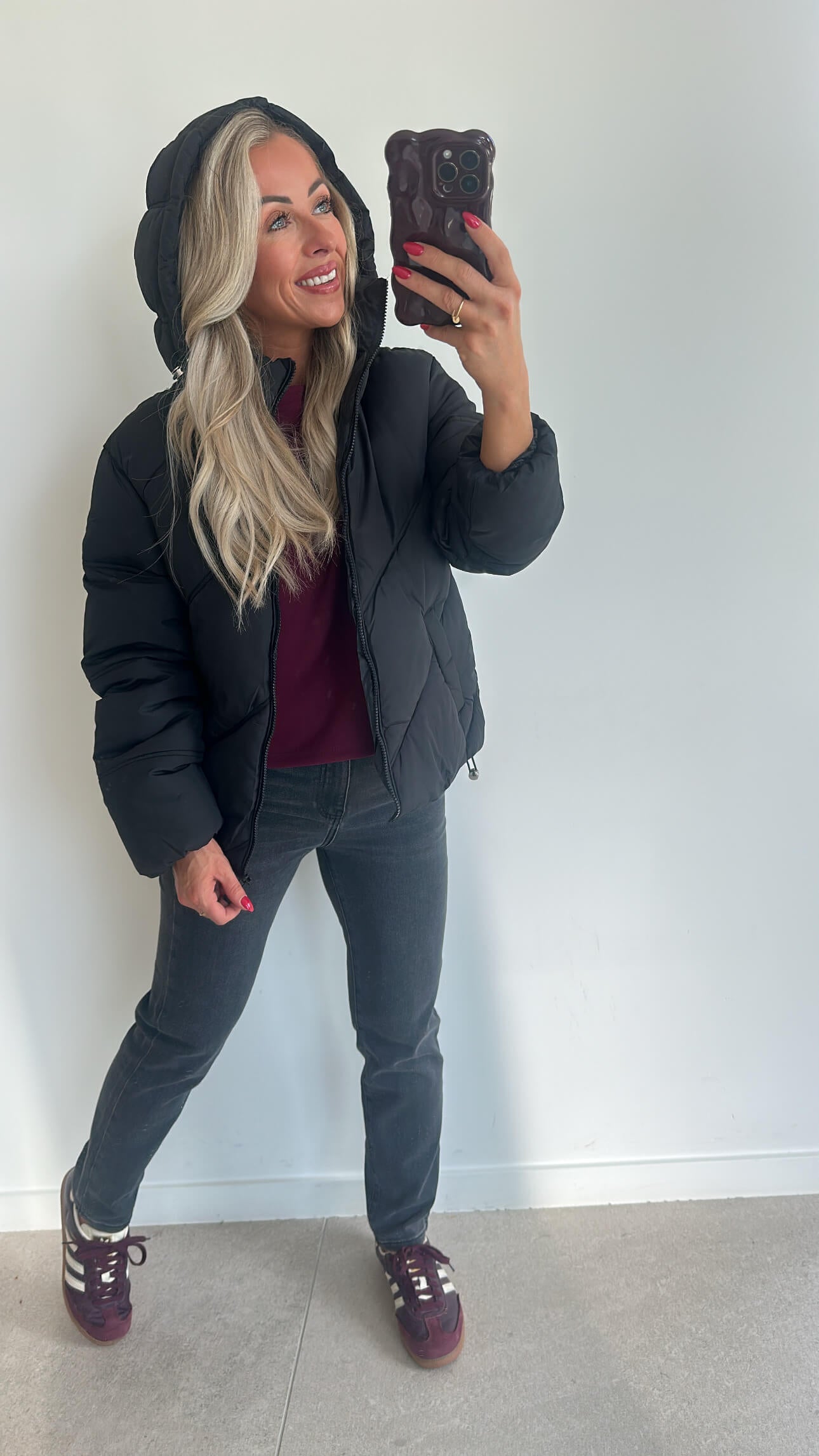 DOLLIE Down Coat - black